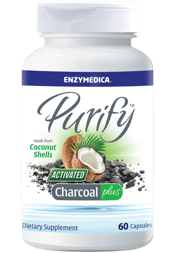 Enzymedica Purify Activated Coconut Charcoal Plus