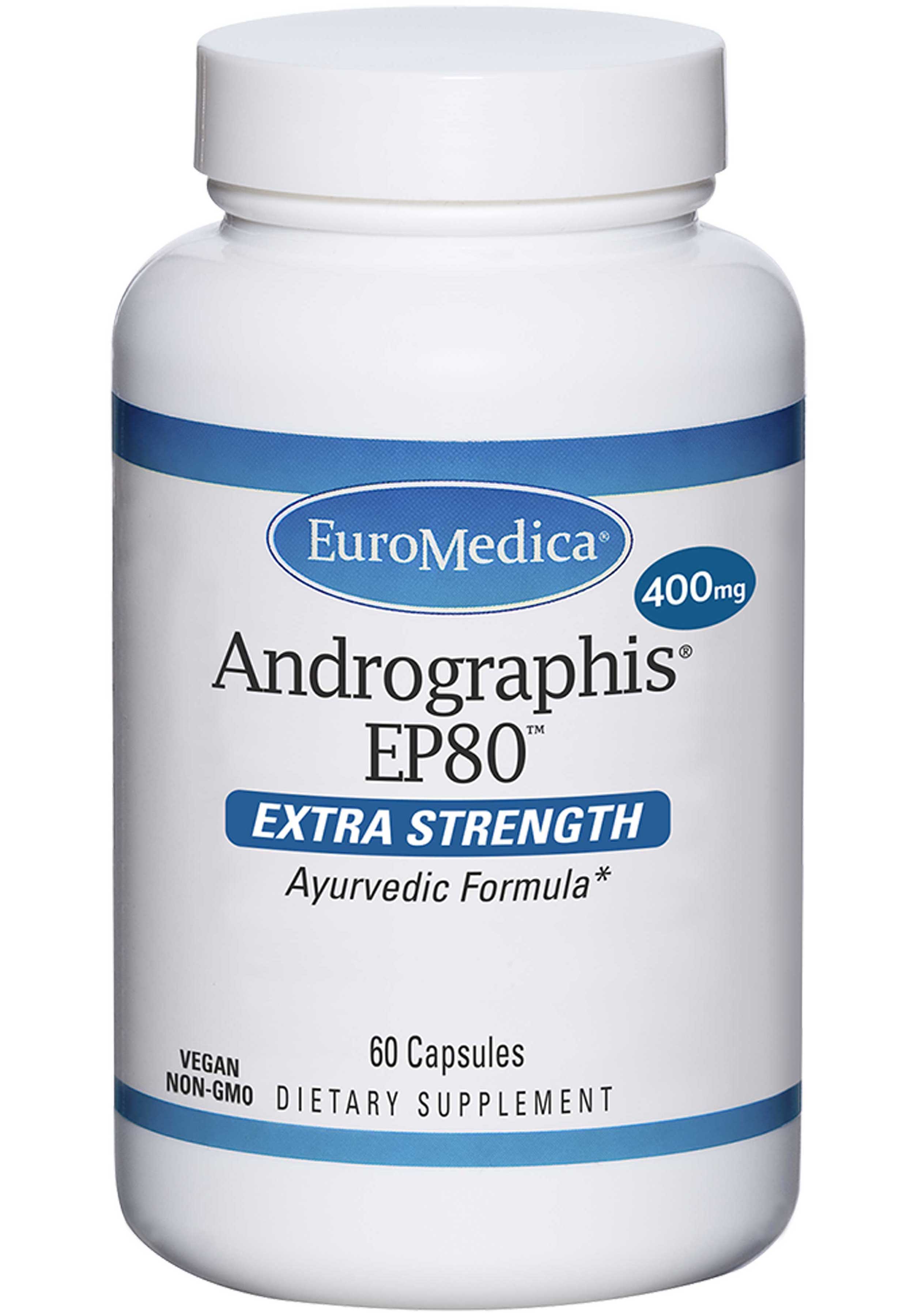 EuroMedica Andrographis EP80 Extra Strength