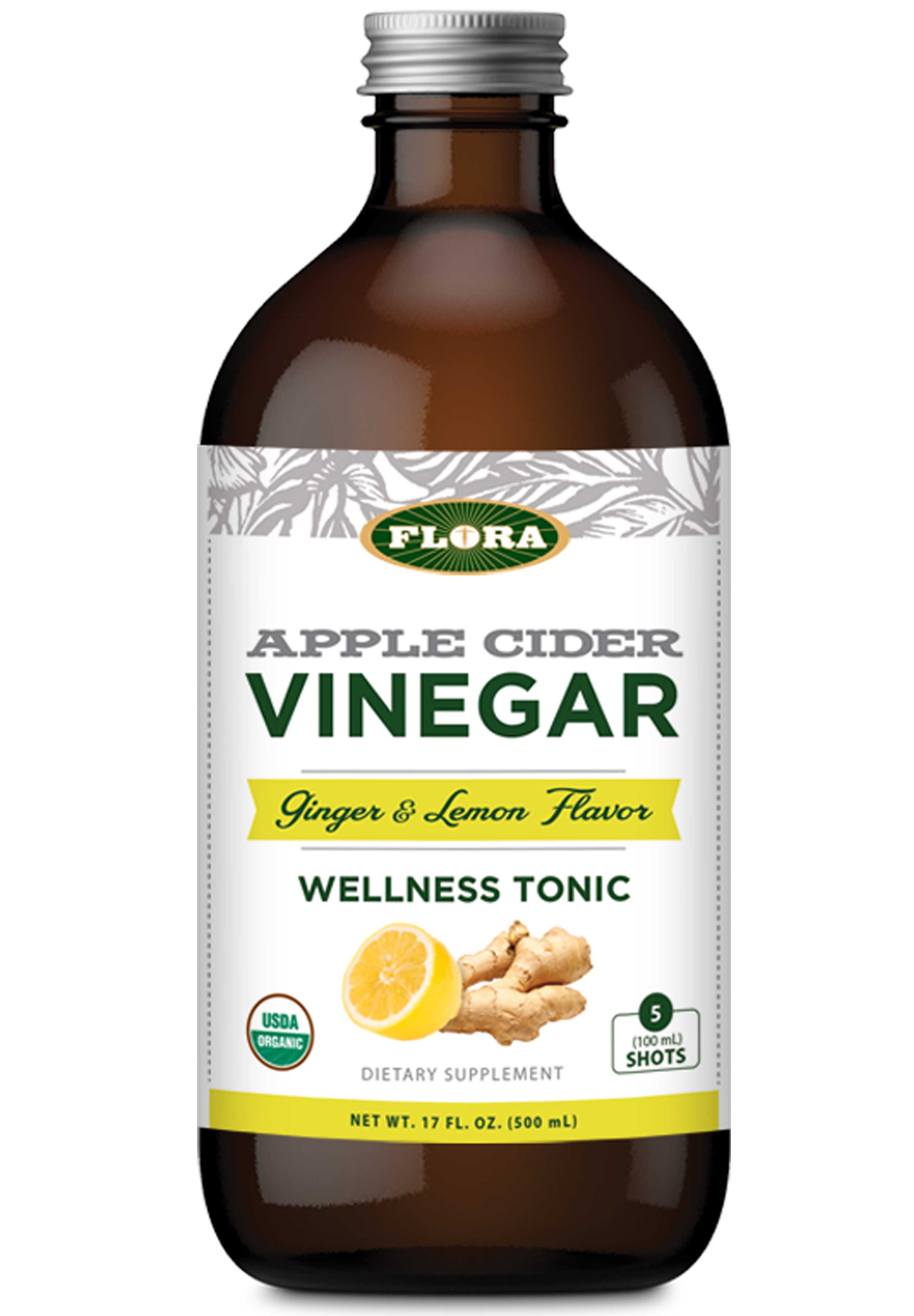 Flora ACV Ginger Lemon (Apple Cider Vinegar)