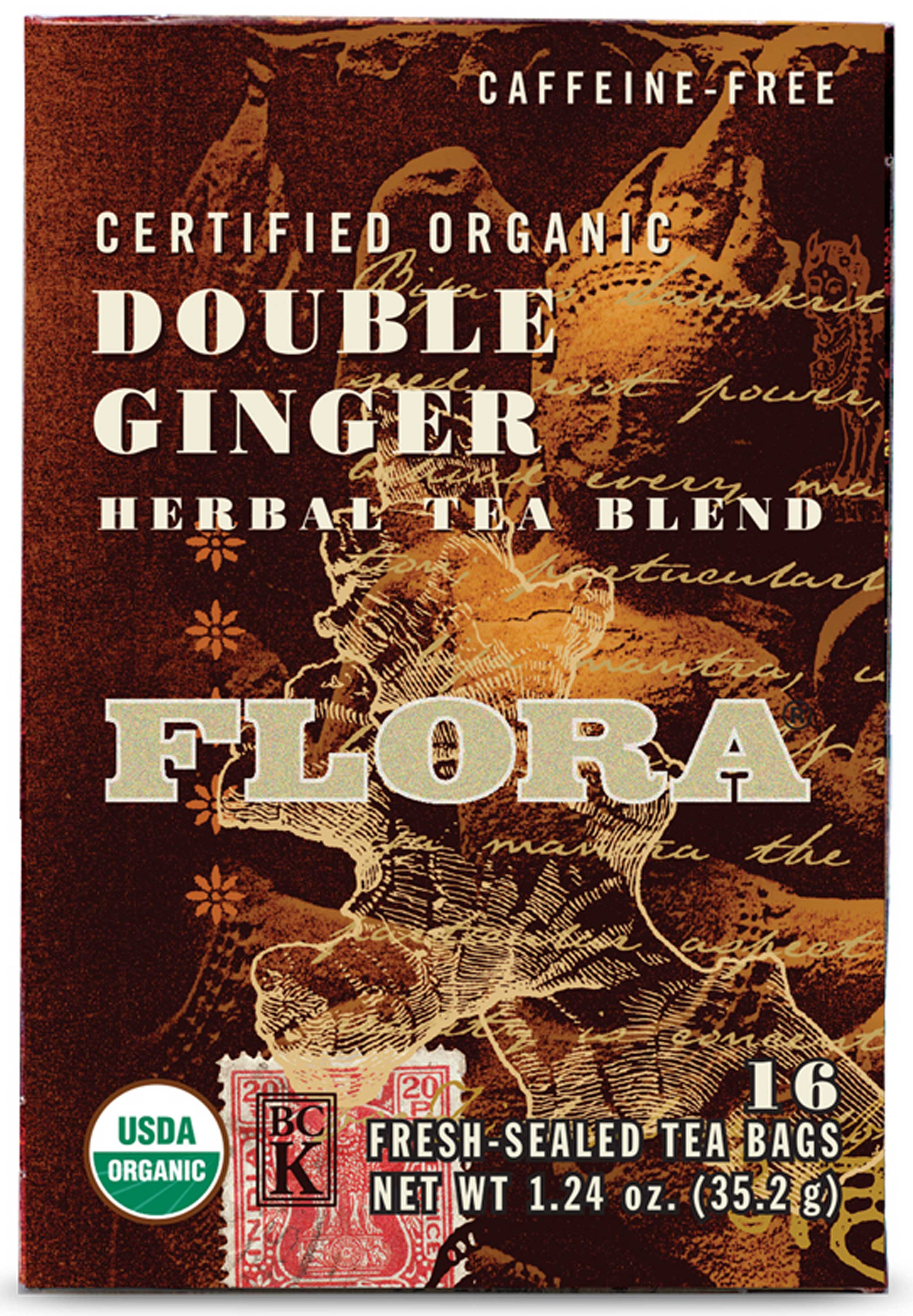 Flora Double Ginger Tea