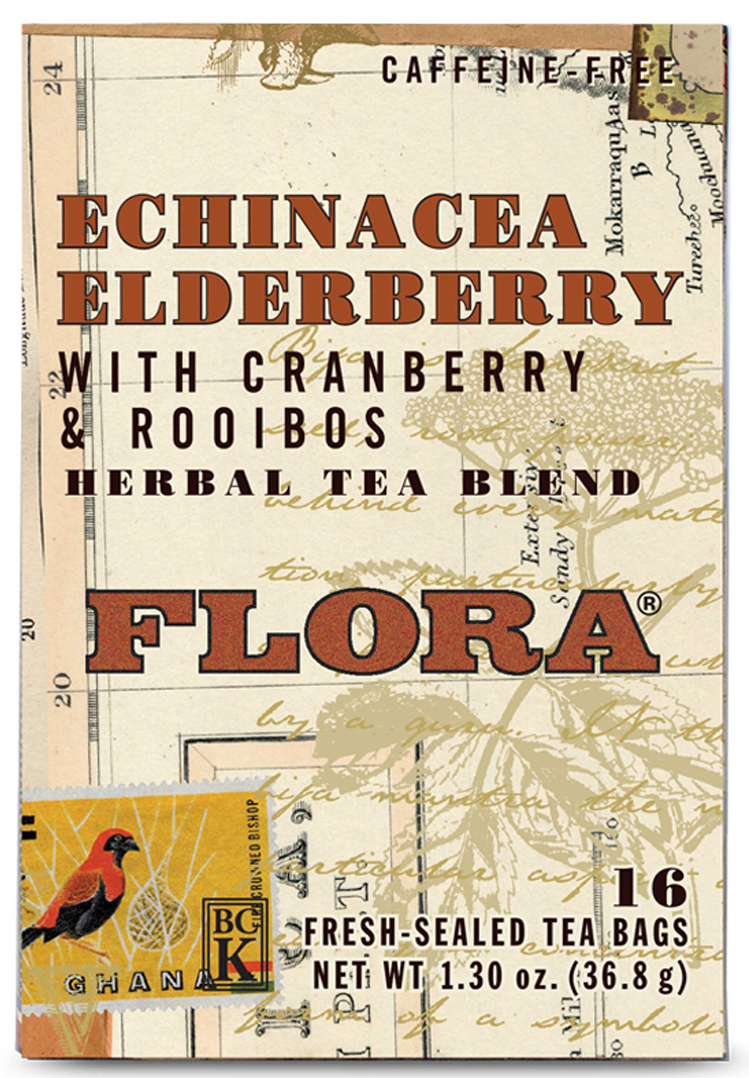 Flora Echinacea Elderberry Tea