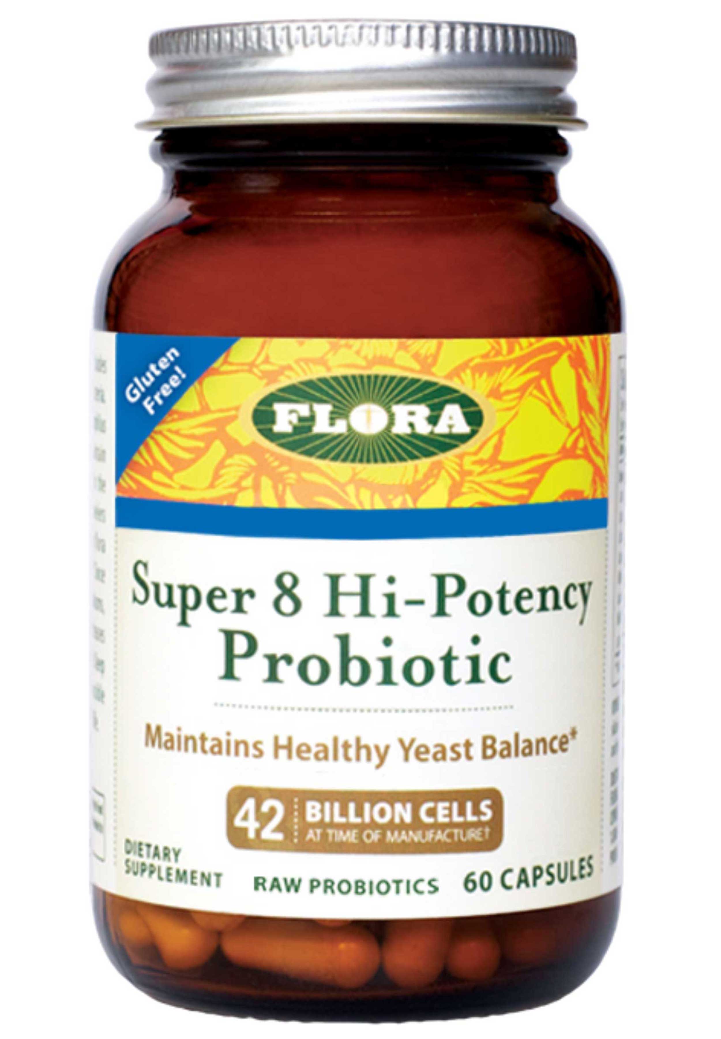 Flora Super 8 Hi-Potency Probiotic
