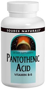 Source Naturals Pantothenic Acid 250 mg