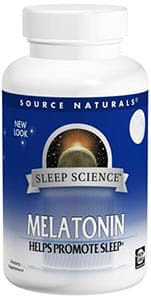 Source Naturals Melatonin Peppermint 2.5 mg