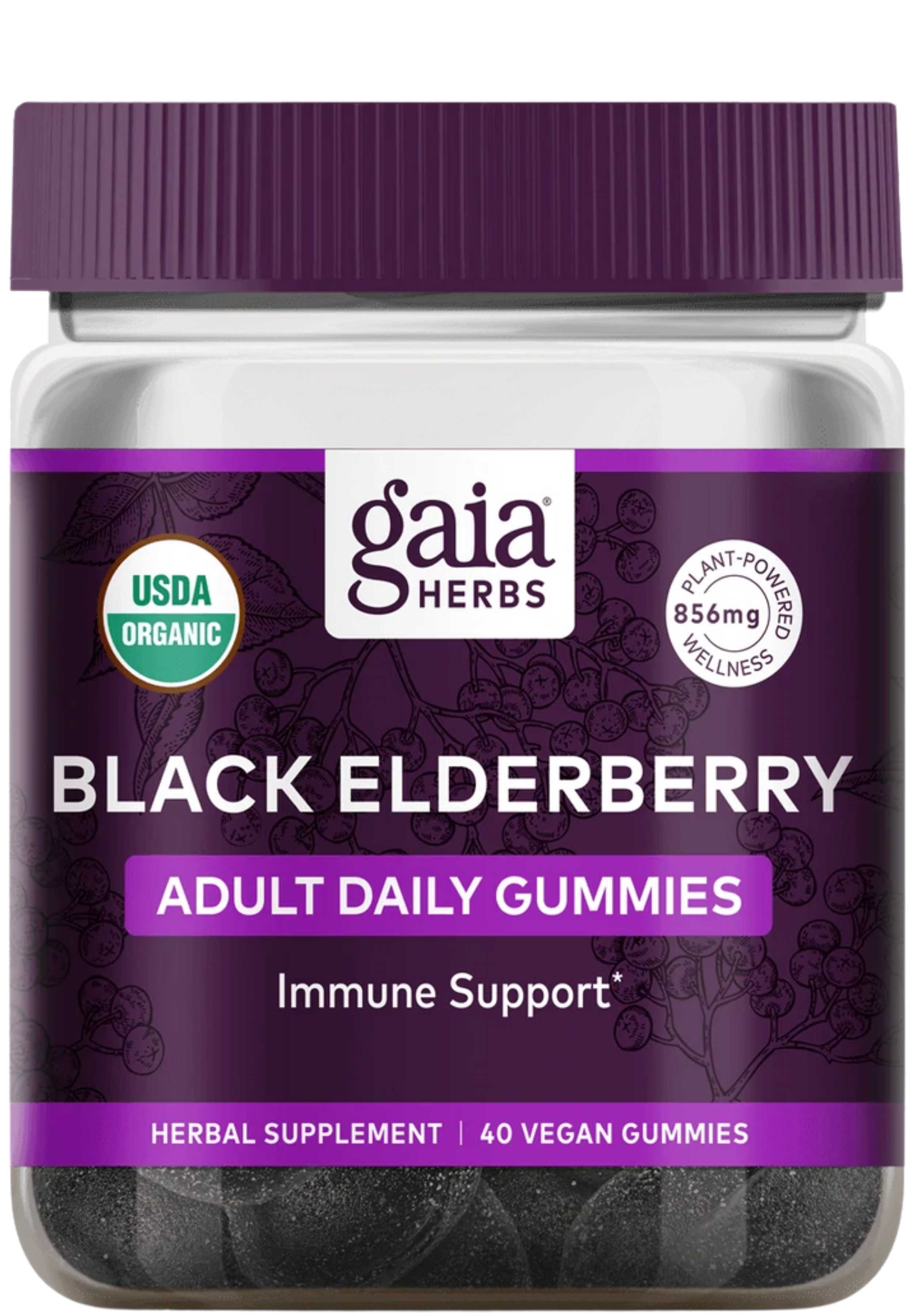 Gaia Herbs Black Elderberry Adult Daily