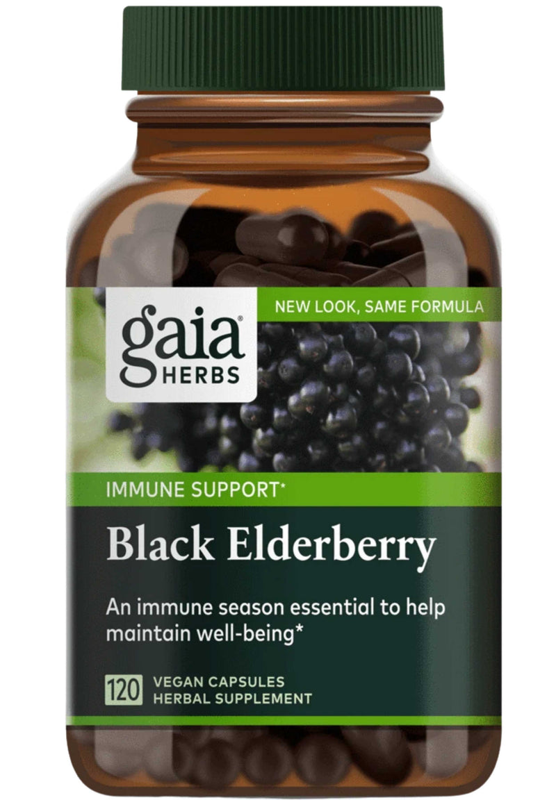 Gaia Herbs Black Elderberry Capsules