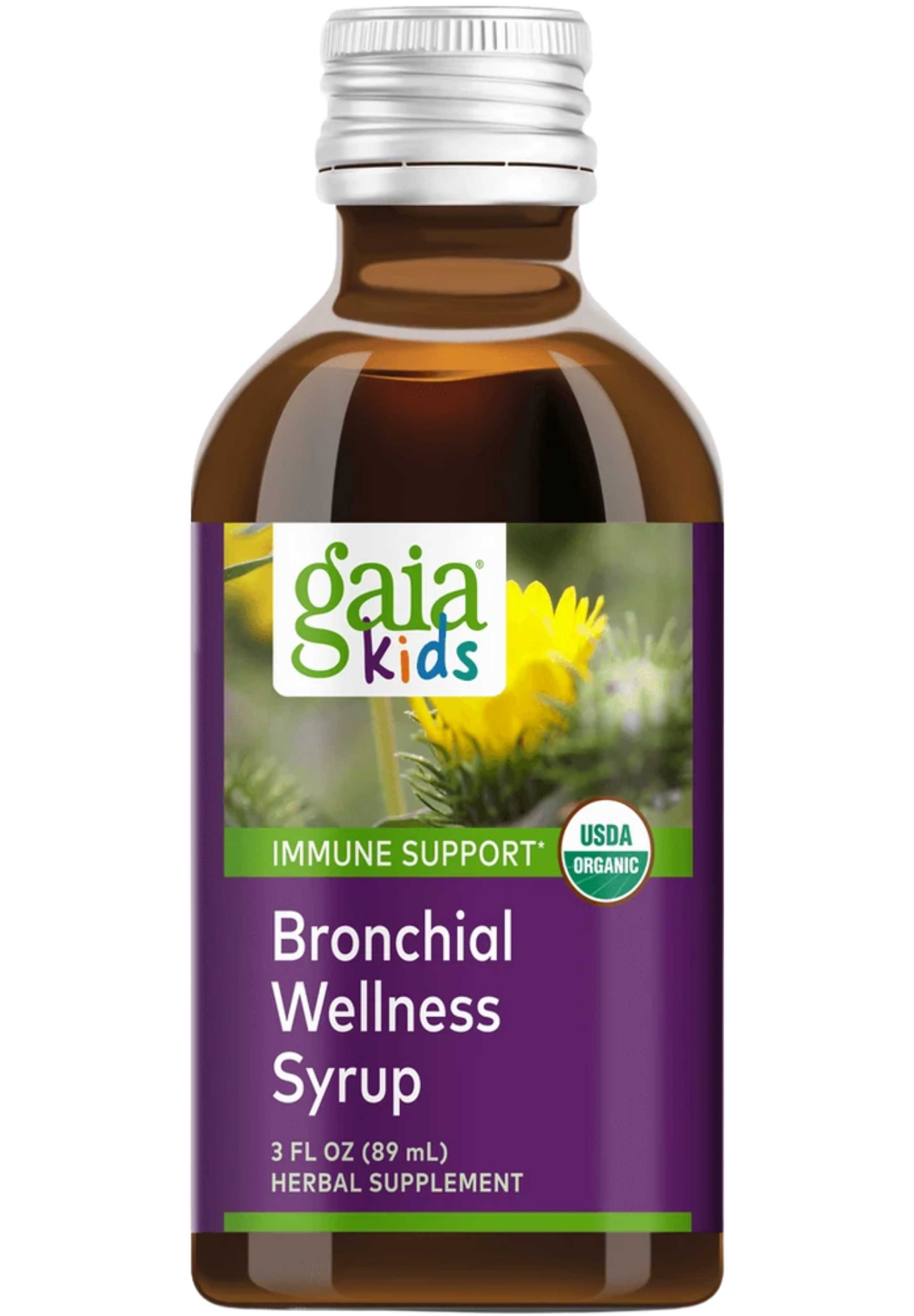 Gaia Herbs Bronchial Wellness Syrup for Kids