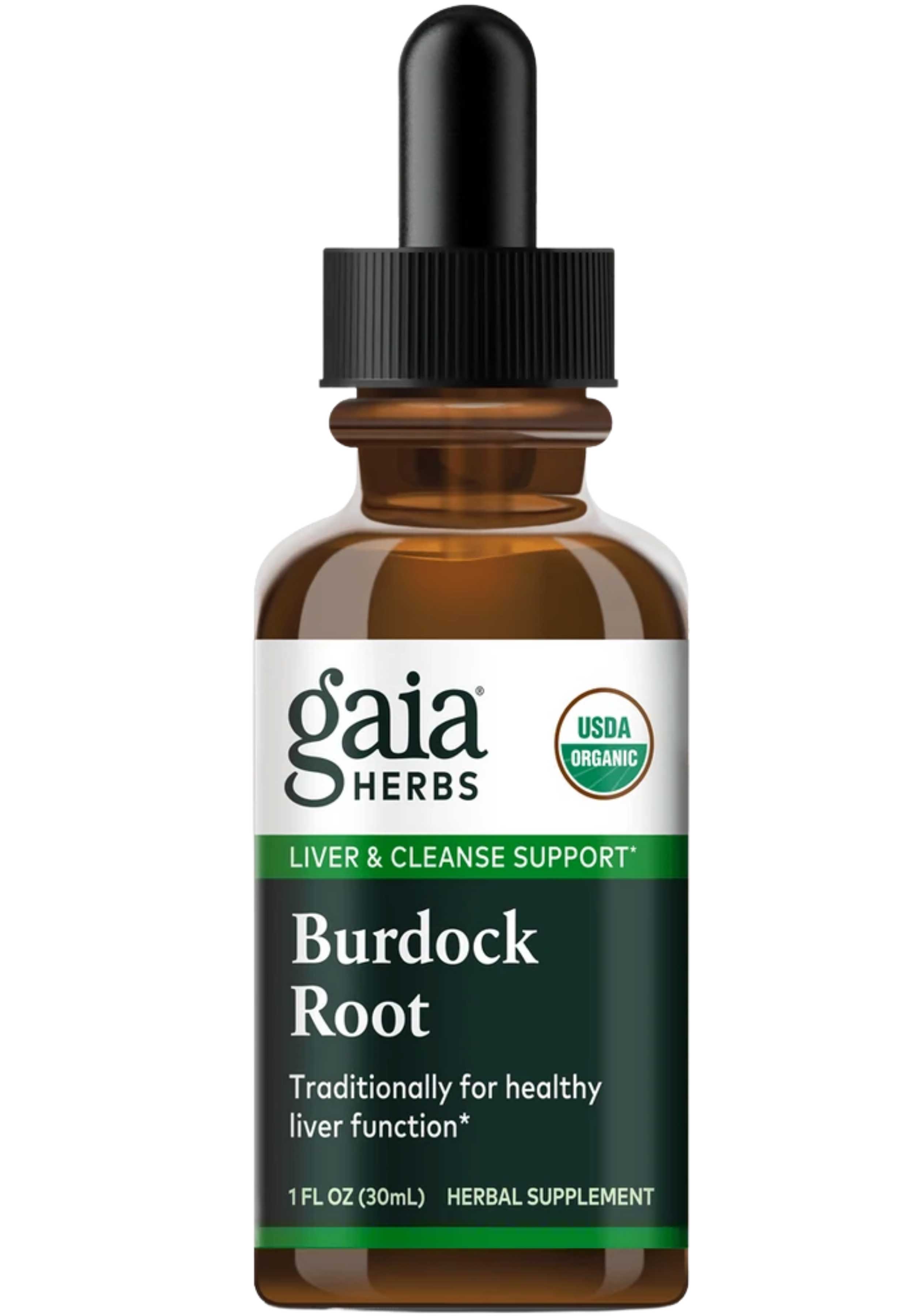 Gaia Herbs Burdock Root, Certified Organic