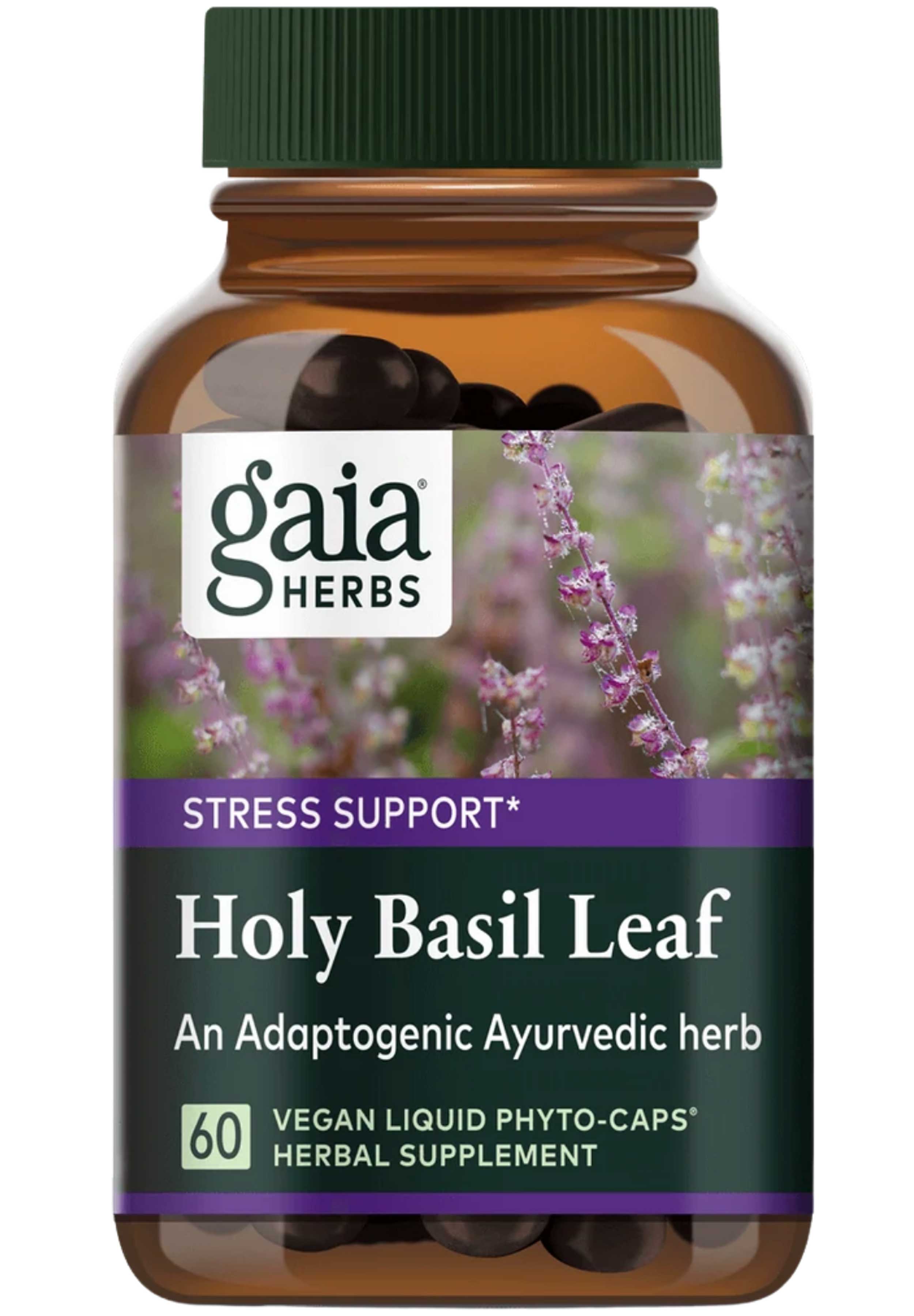 Gaia Herbs Holy Basil Leaf Capsules