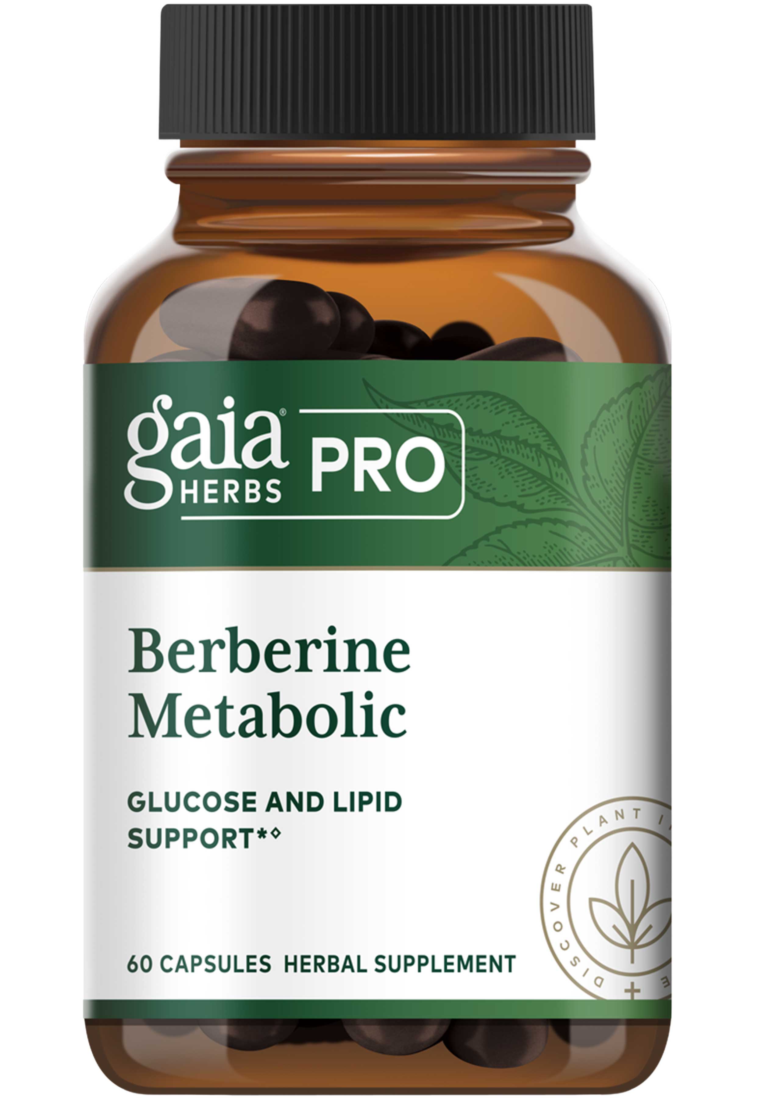 Gaia Herbs Professional Solutions Berberine Metabolic
