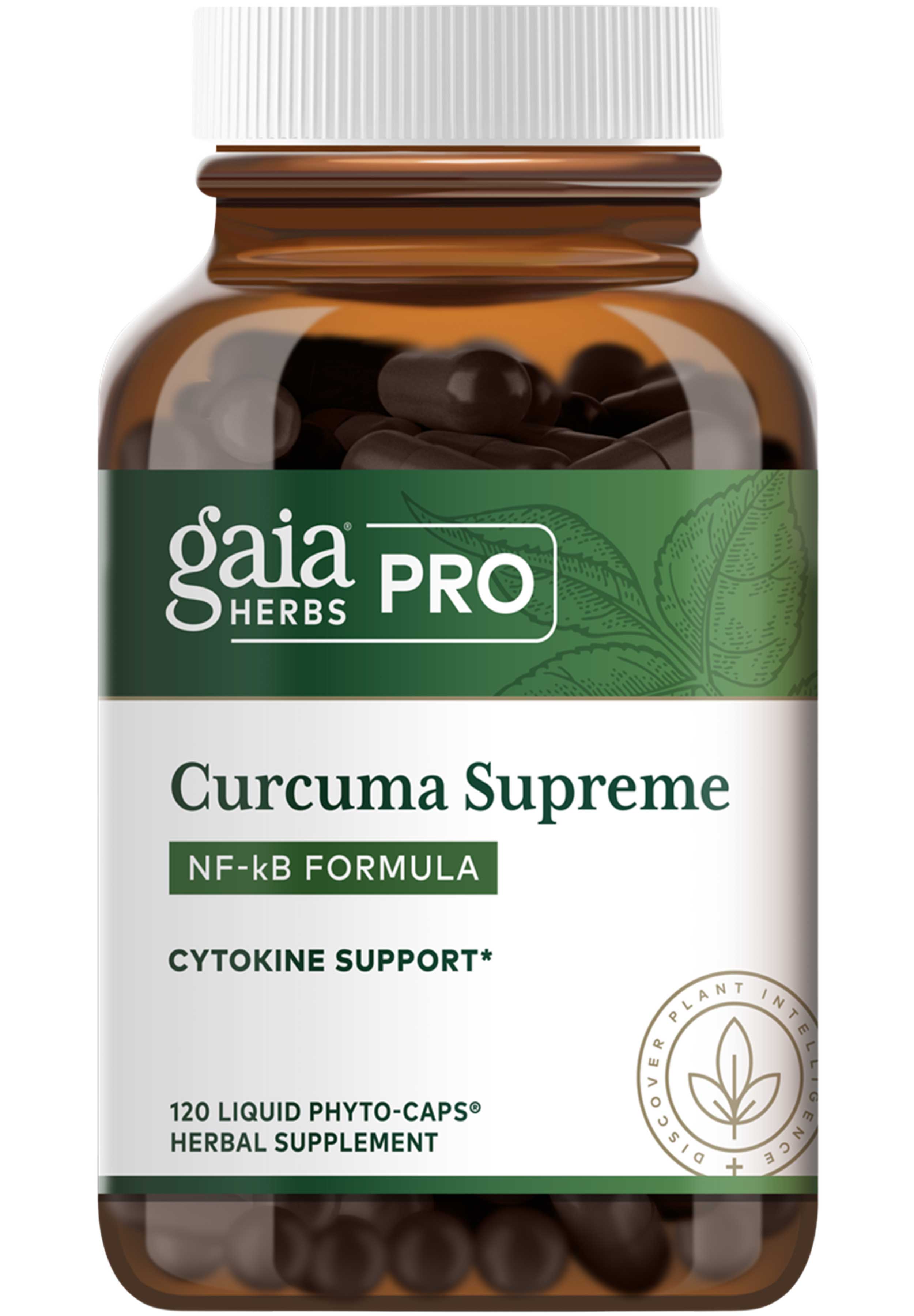 Gaia Herbs Professional Solutions Curcuma Supreme NF-kB Formula (formerly Curcuma NF-kB: Turmeric Supreme) 