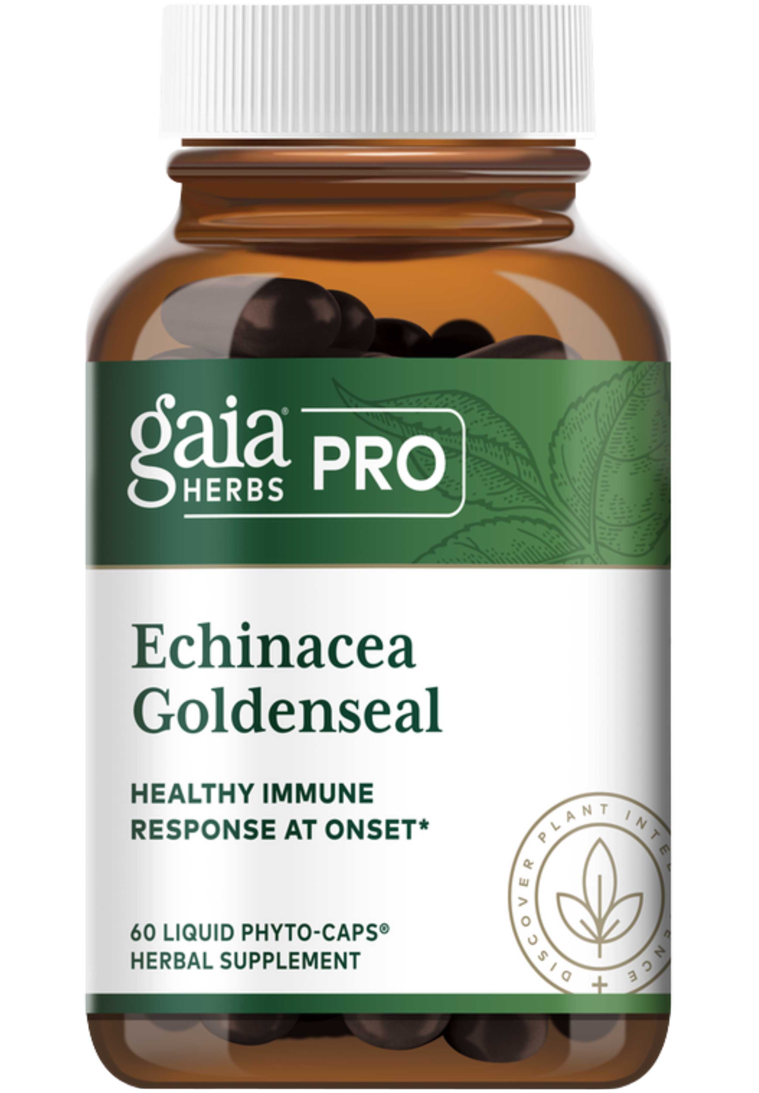 Gaia Herbs Professional Solutions Echinacea Goldenseal