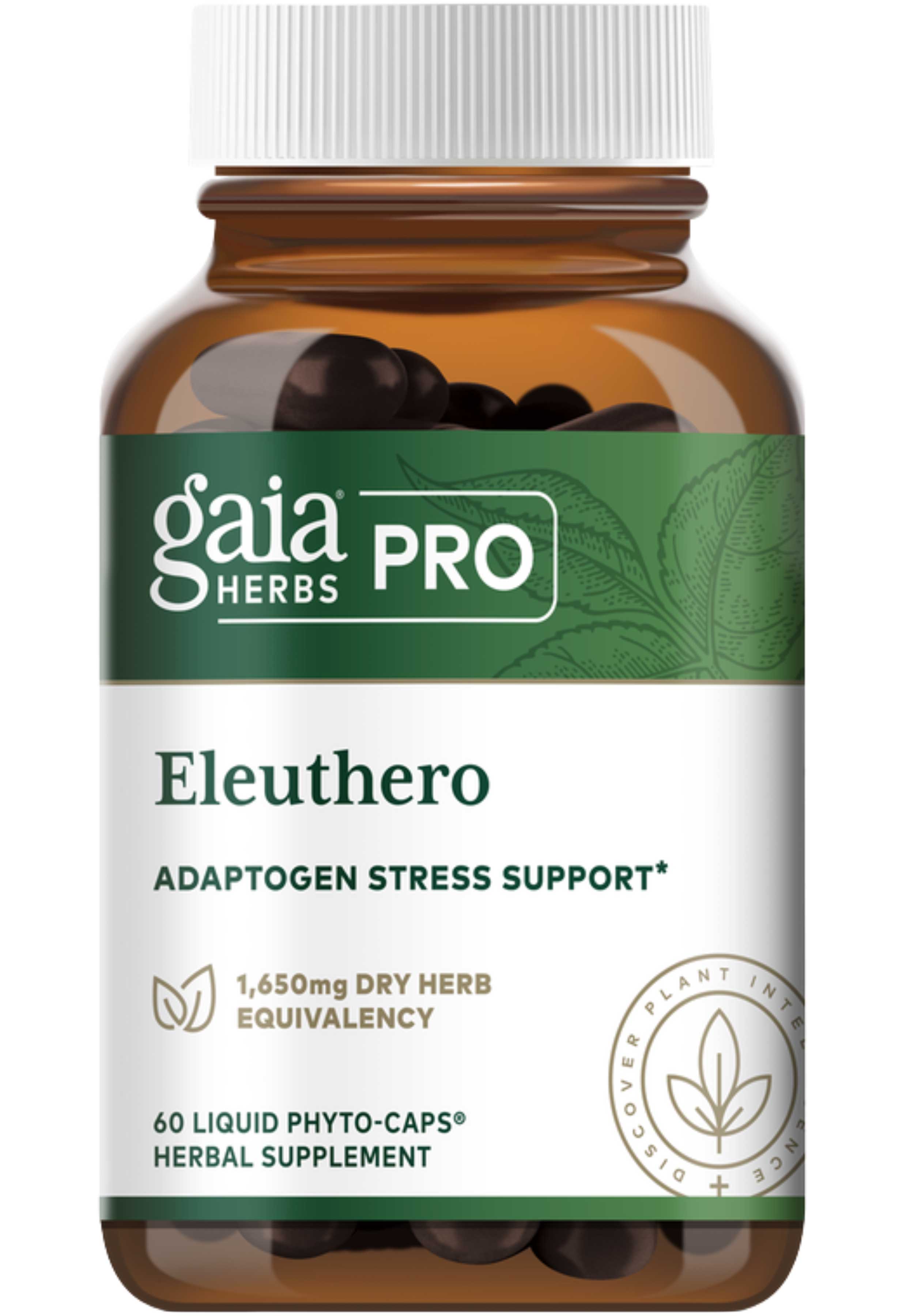 Gaia Herbs Professional Solutions Eleuthero (Formerly Eleuthero Root)
