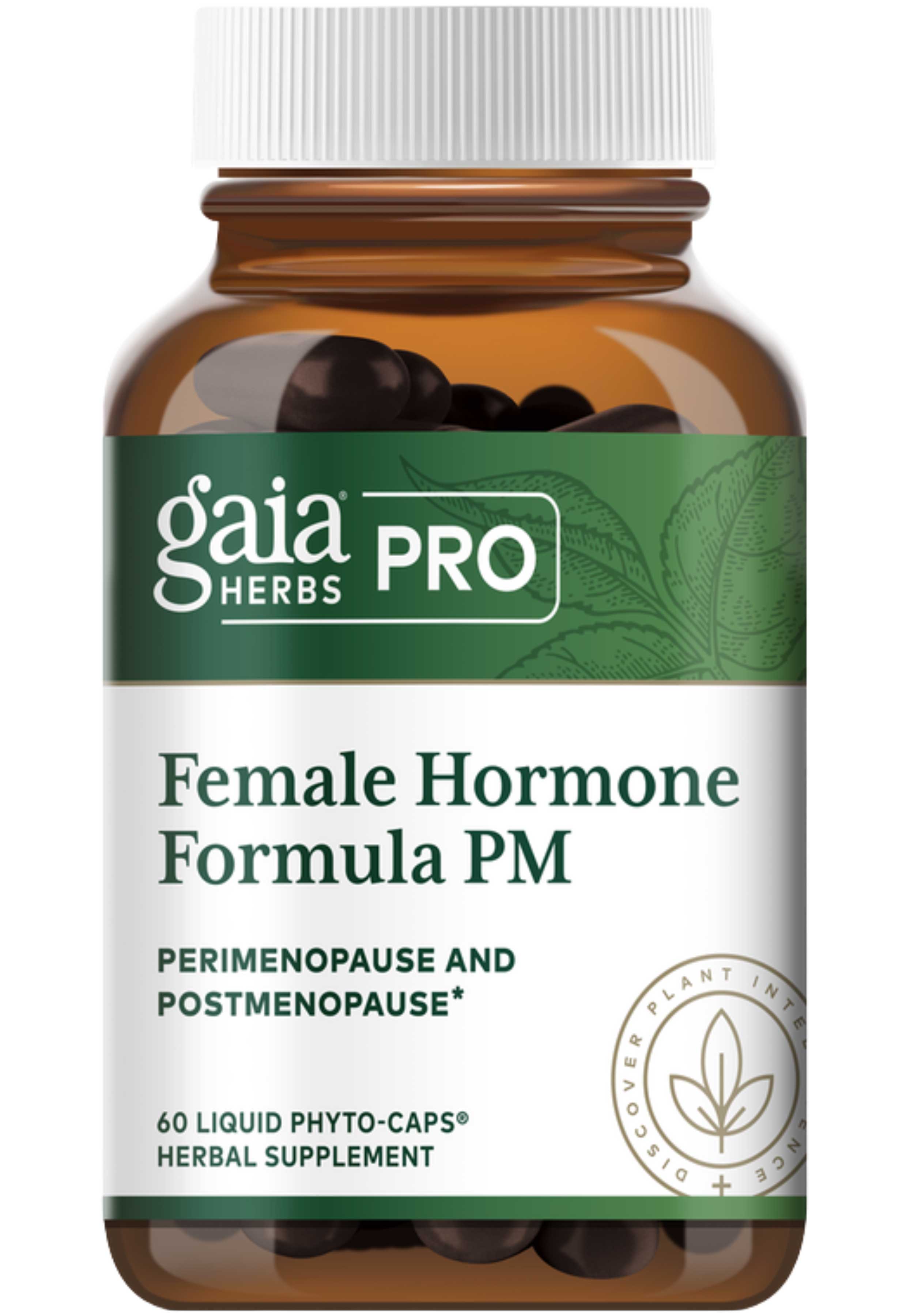 Gaia Herbs Professional Solutions Female Hormone Formula PM (Formerly Female Hormone Support PM)