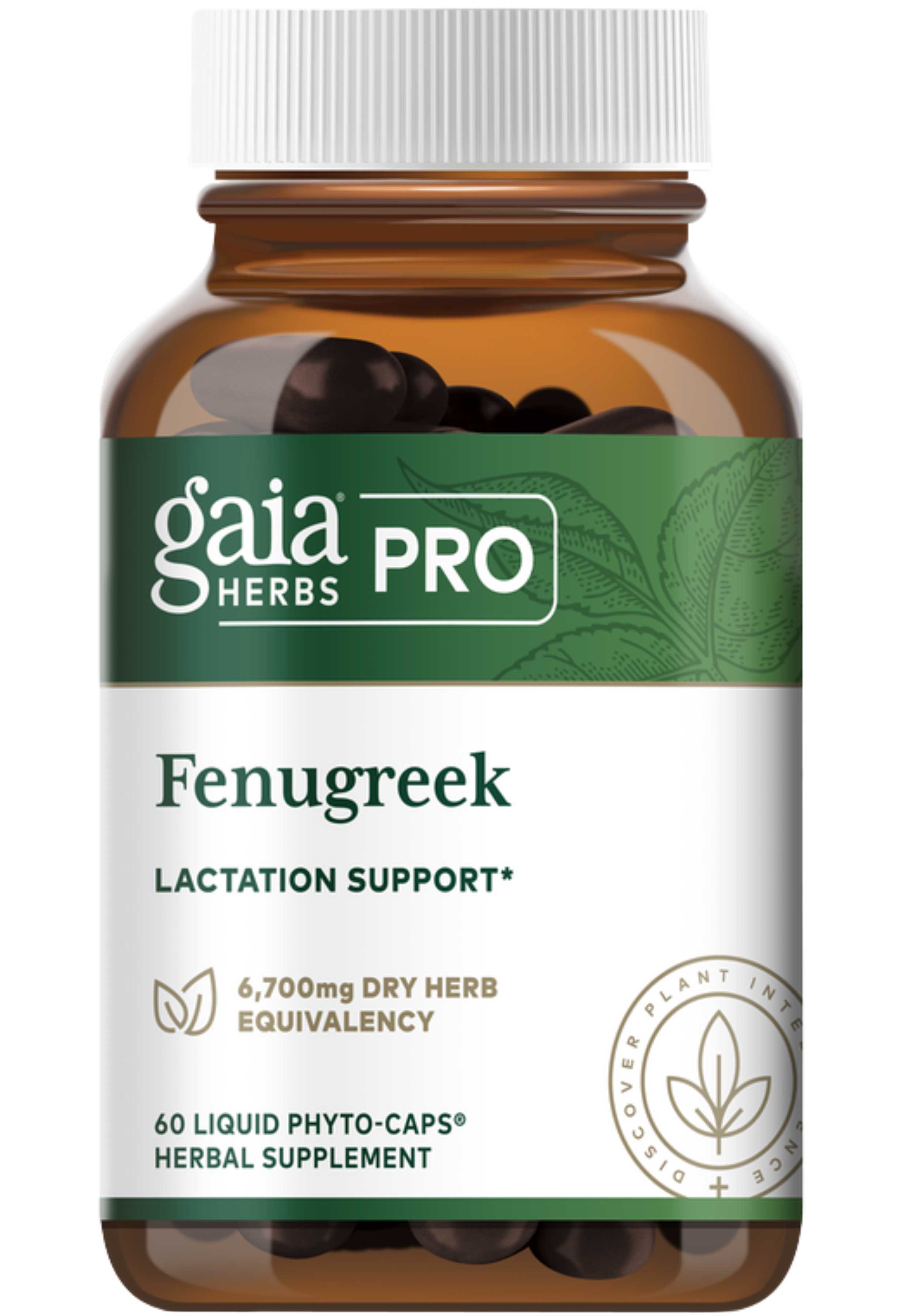 Gaia Herbs Professional Solutions Fenugreek (Formerly Fenugreek Seed)
