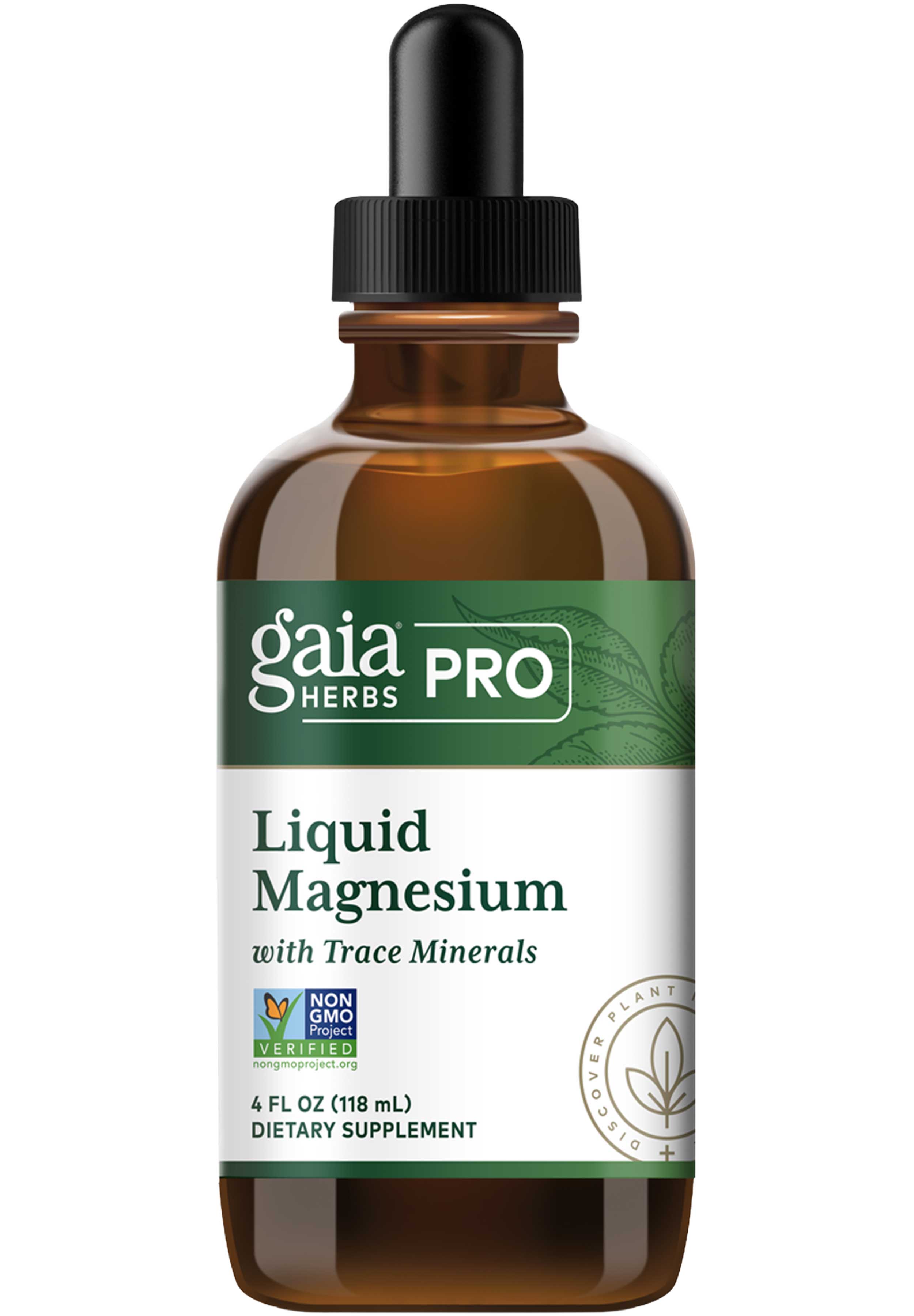 Gaia Herbs Professional Solutions Liquid Magnesium with Trace Minerals