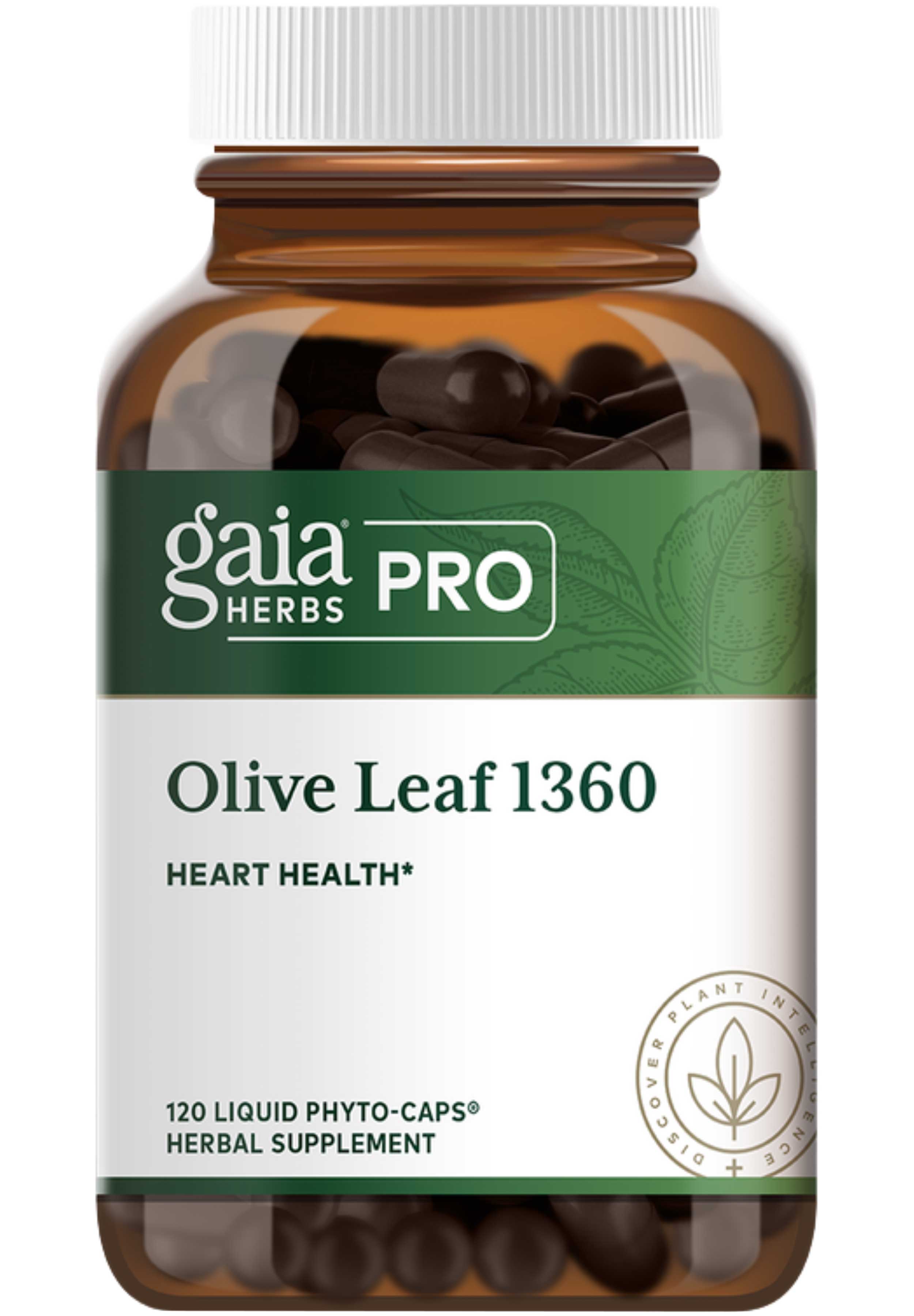 Gaia Herbs Professional Solutions Olive Leaf 1360