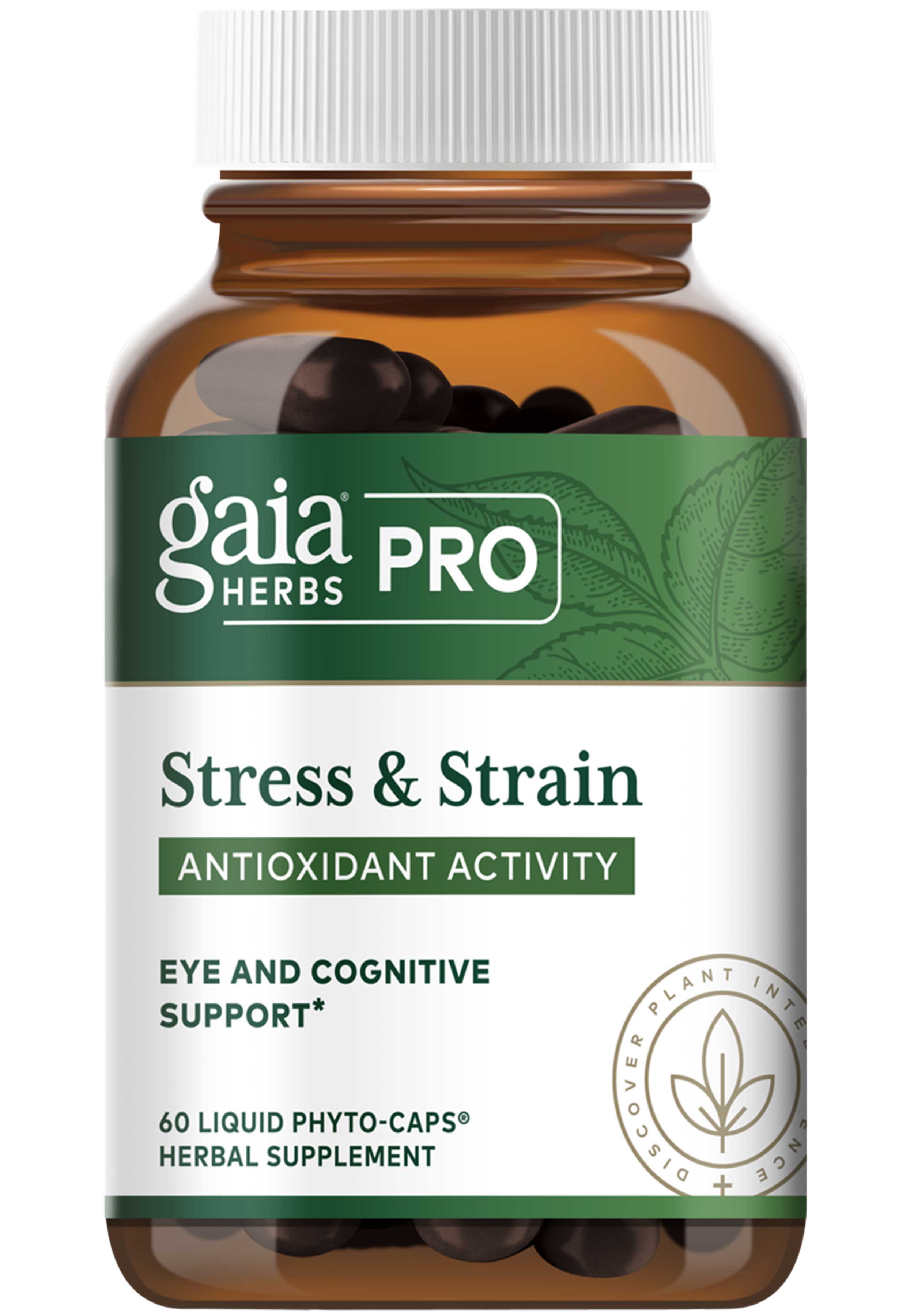 Gaia Herbs Professional Solutions Stress & Strain Antioxidant Activity (Formerly Ocular Formula)