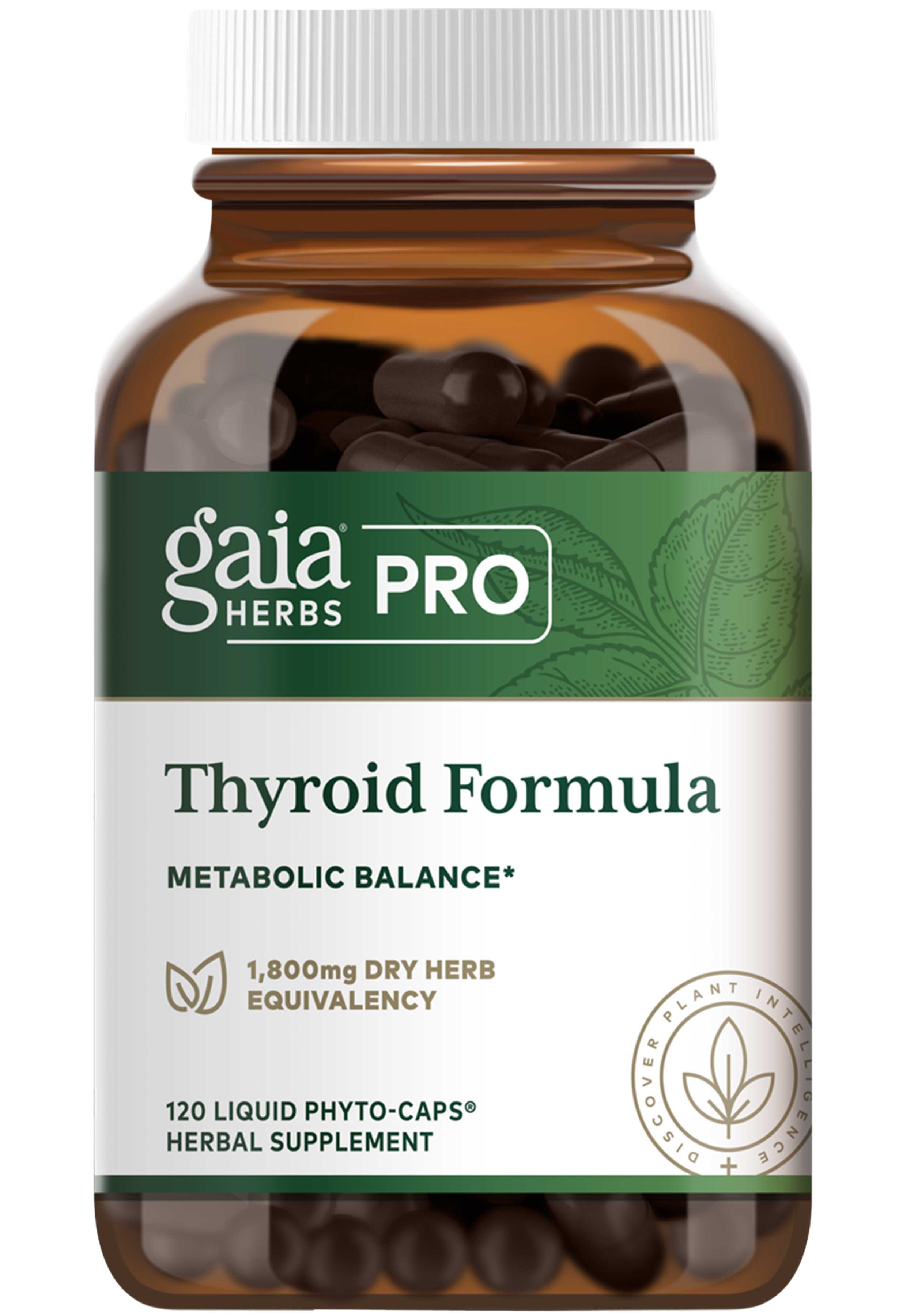 Gaia Herbs Professional Solutions Thyroid Formula (Formerly Thyroid Support)