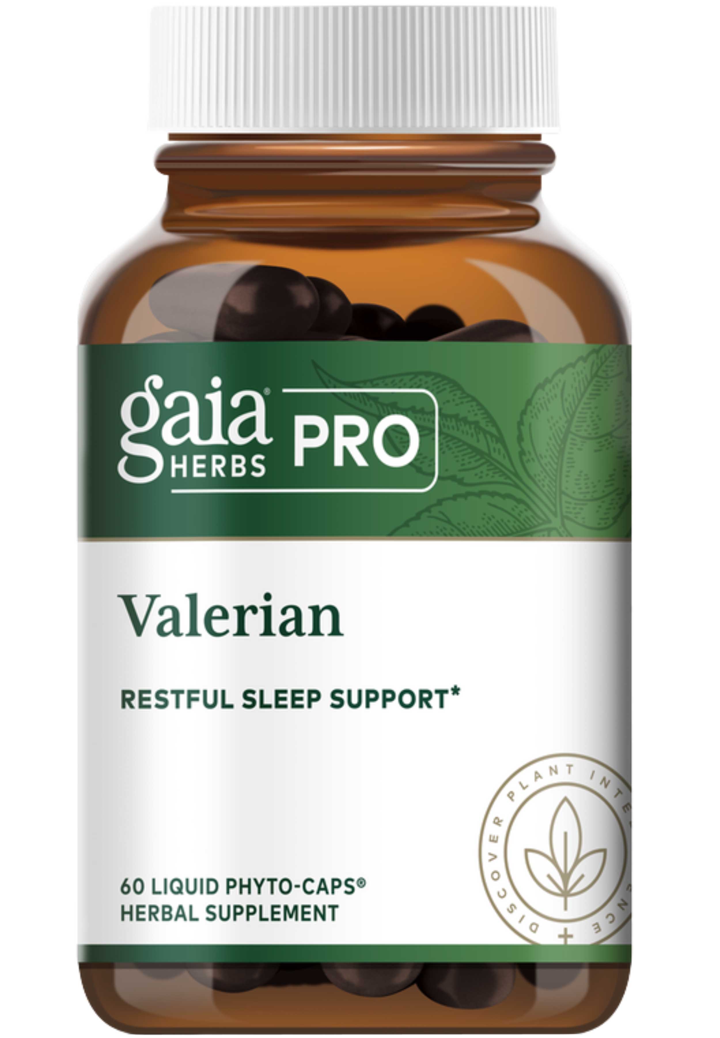 Gaia Herbs Professional Solutions Valerian (Formerly Valerian Root)