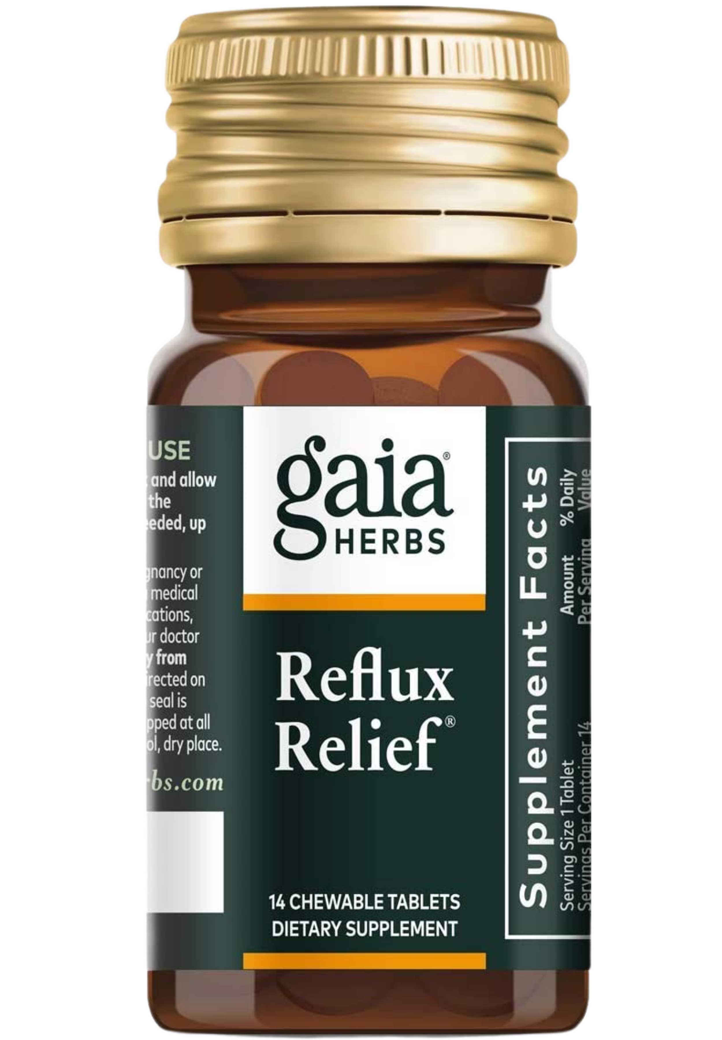 Gaia Herbs Reflux Relief Chewable