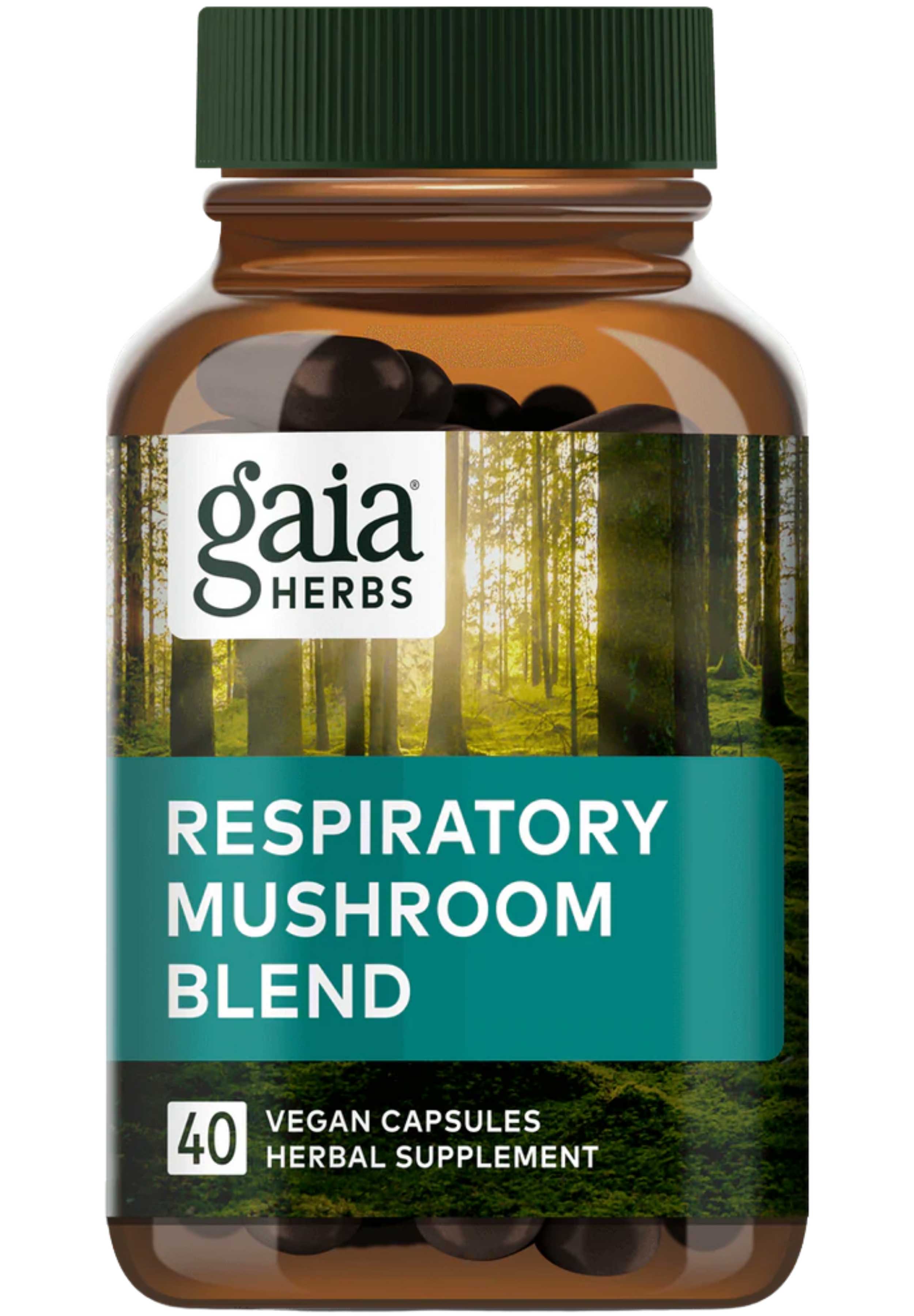 Gaia Herbs Respiratory Mushroom Blend