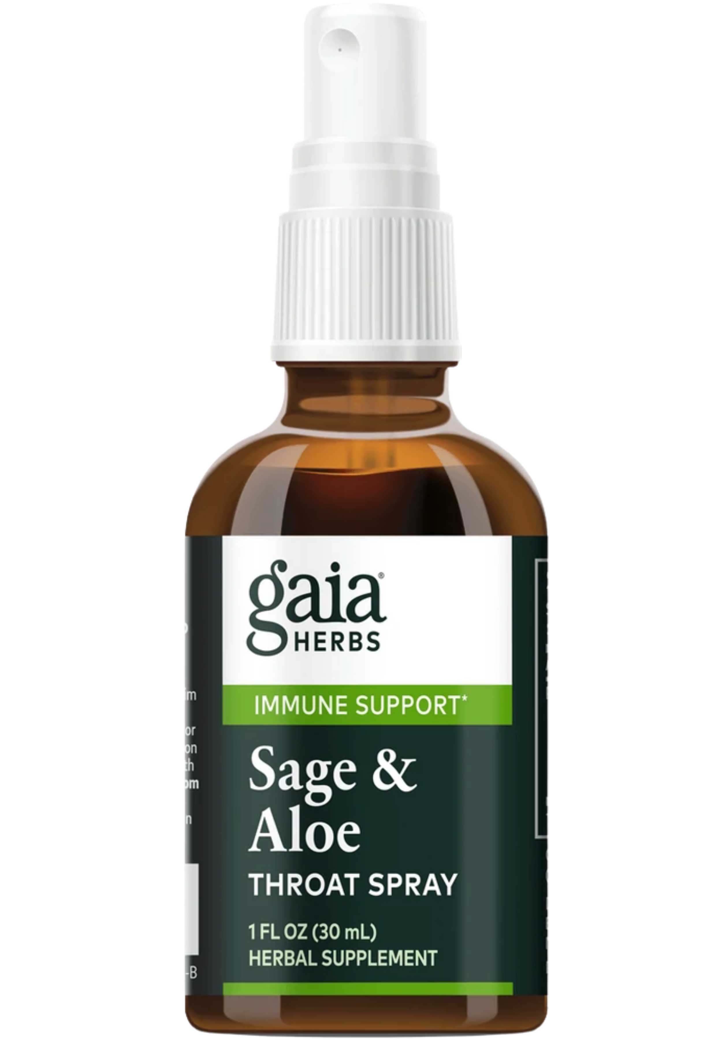 Gaia Herbs Sage & Aloe Throat Spray