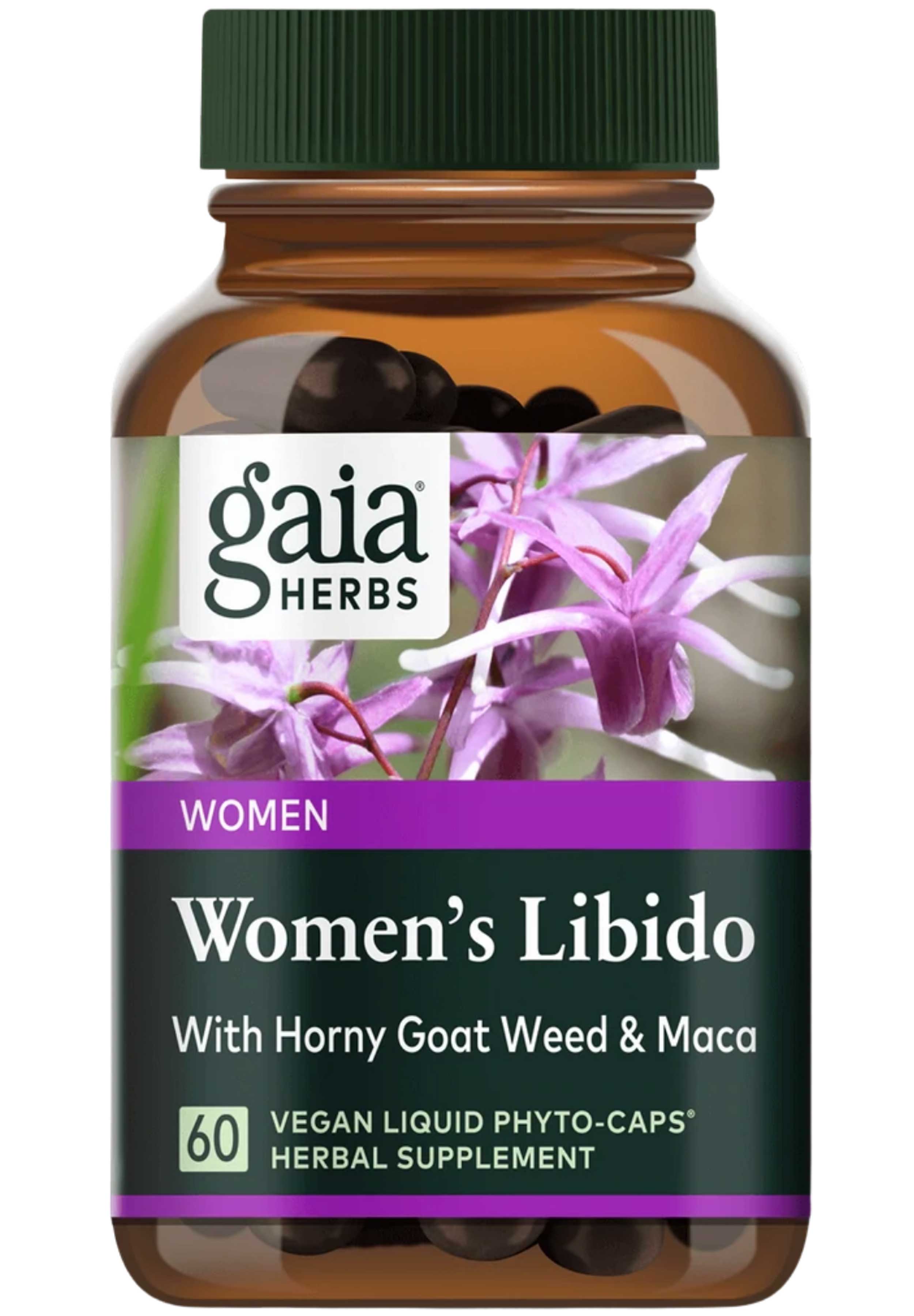 Gaia Herbs Women's Libido (Libido-F) Capsules