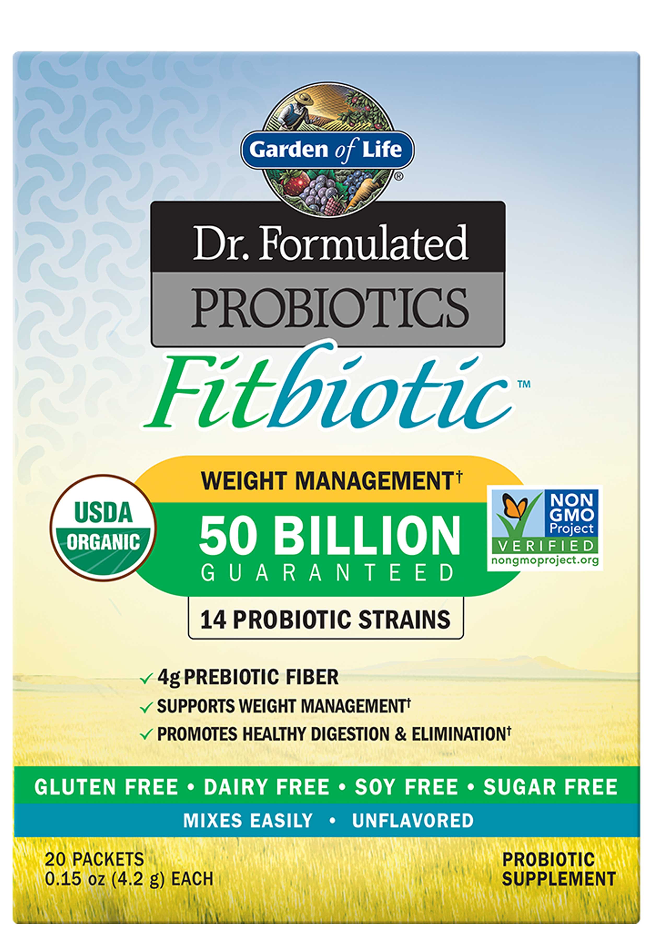 Garden of Life Dr. Formulated Probiotics Fitbiotic