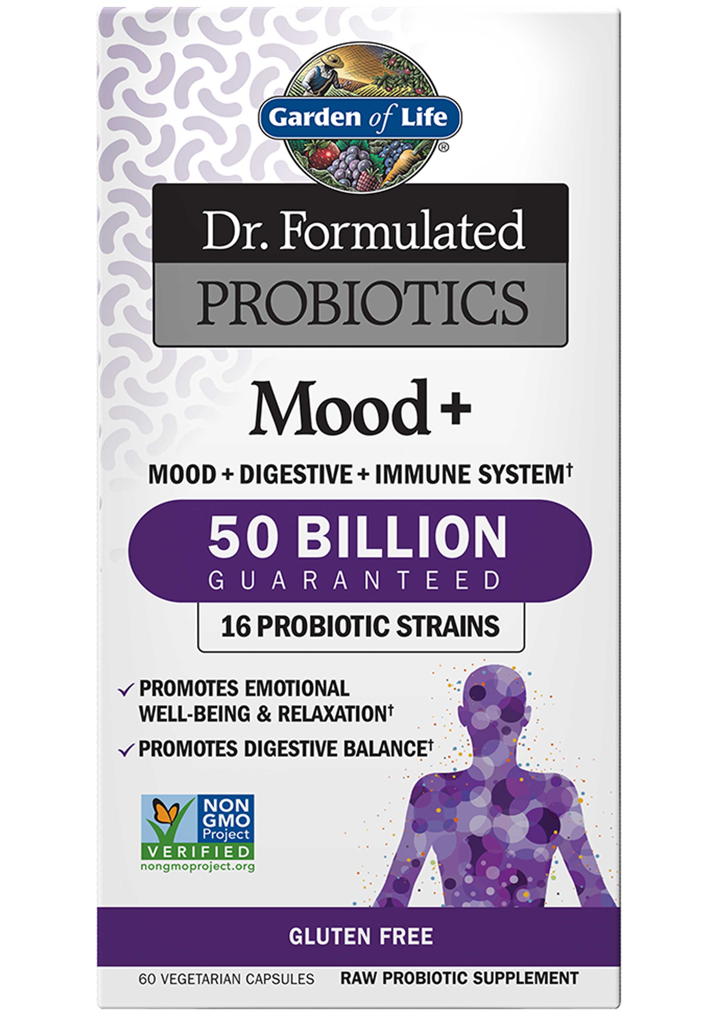 Garden of Life Dr. Formulated Probiotics Mood+