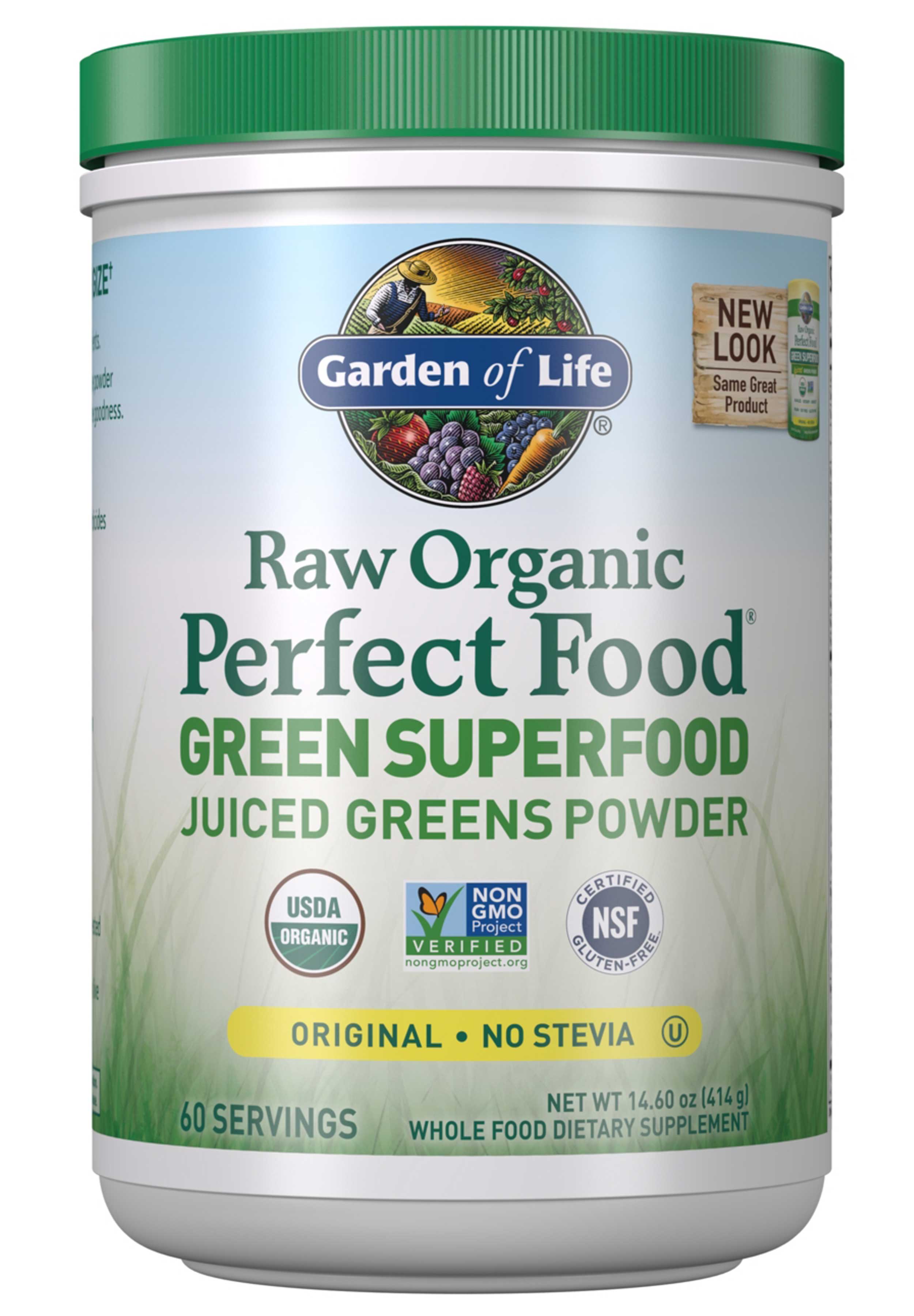 Garden of Life Perfect Food Raw Organic Powder