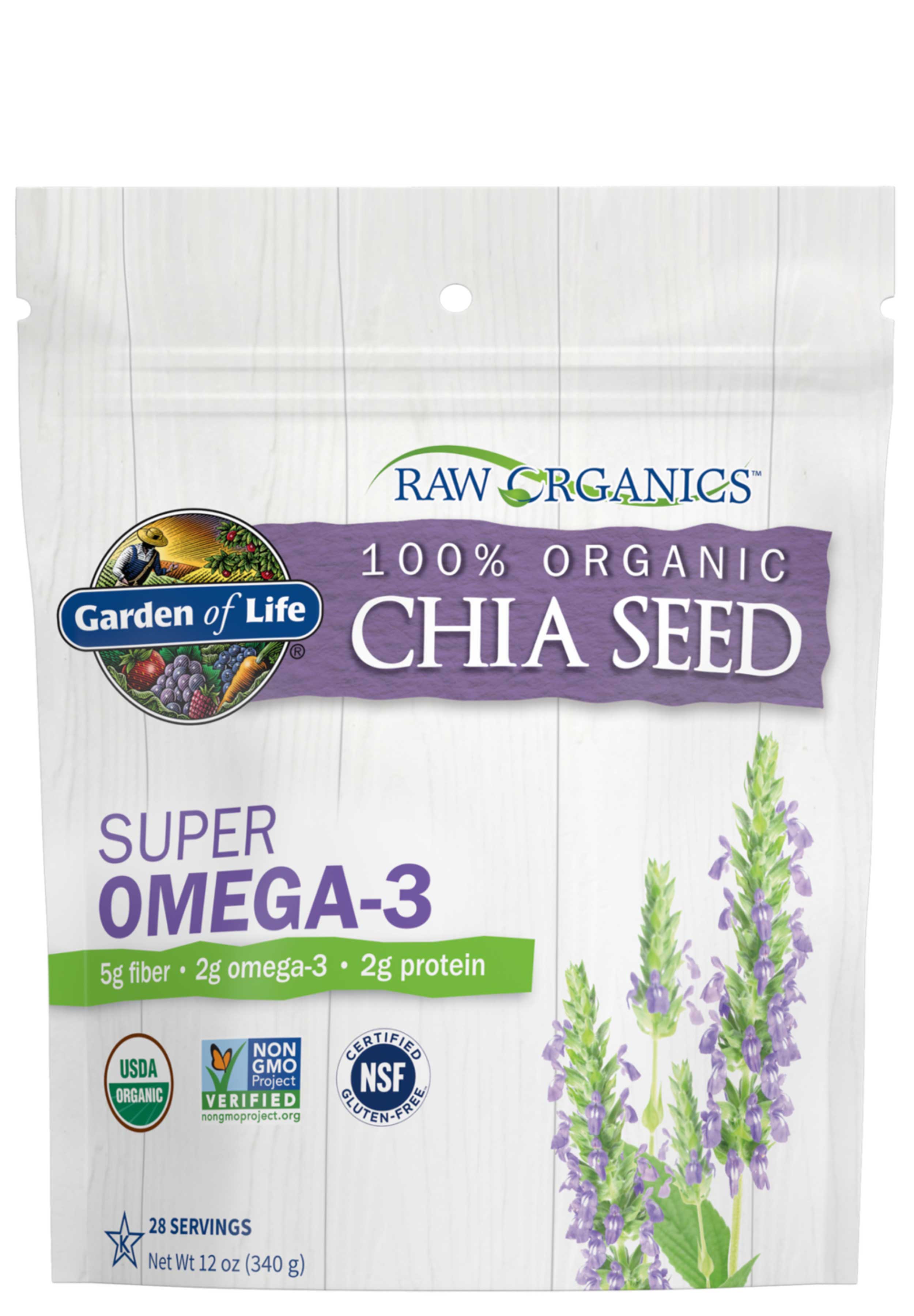 Garden of Life Raw 100% Organics Chia Seed