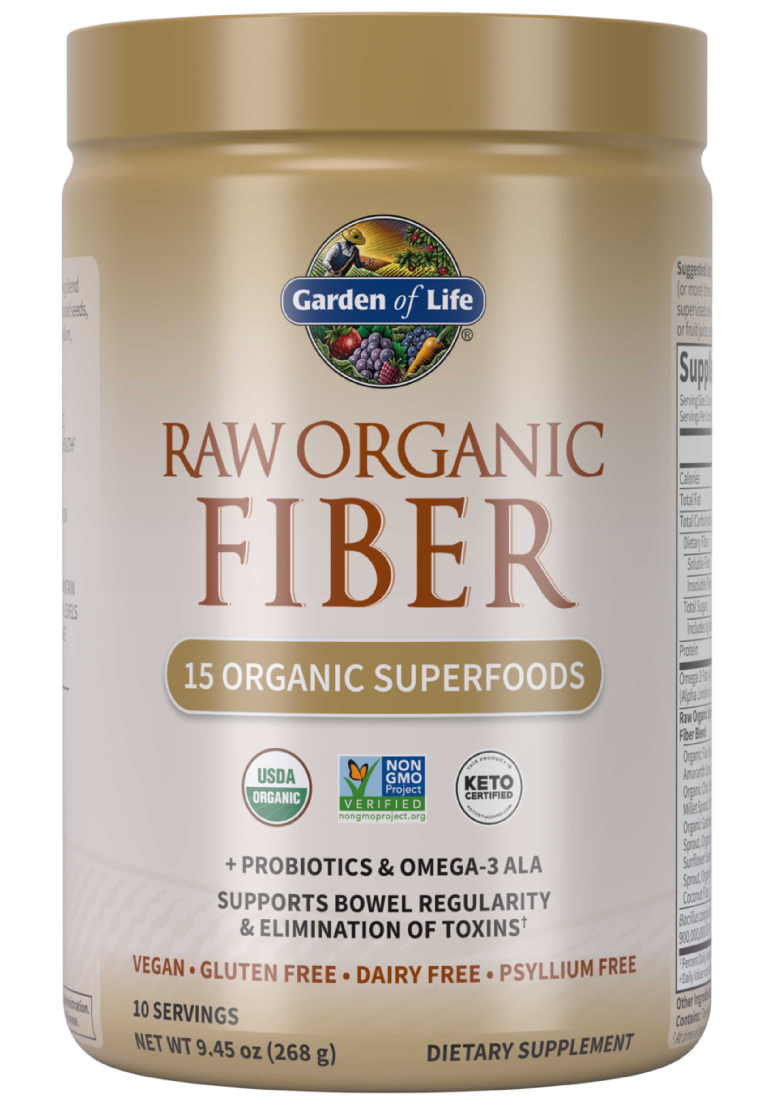 Garden of Life Raw Organic Fiber