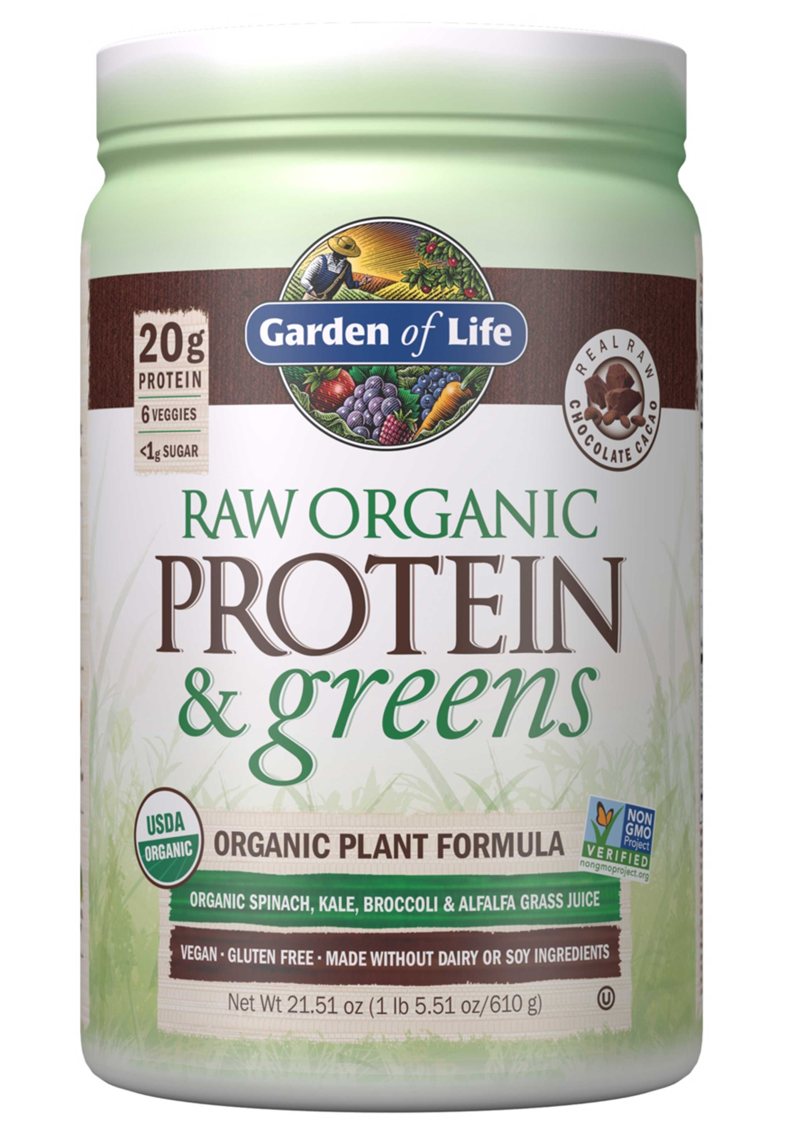 Garden of Life Raw Organic Protein and Greens Powder