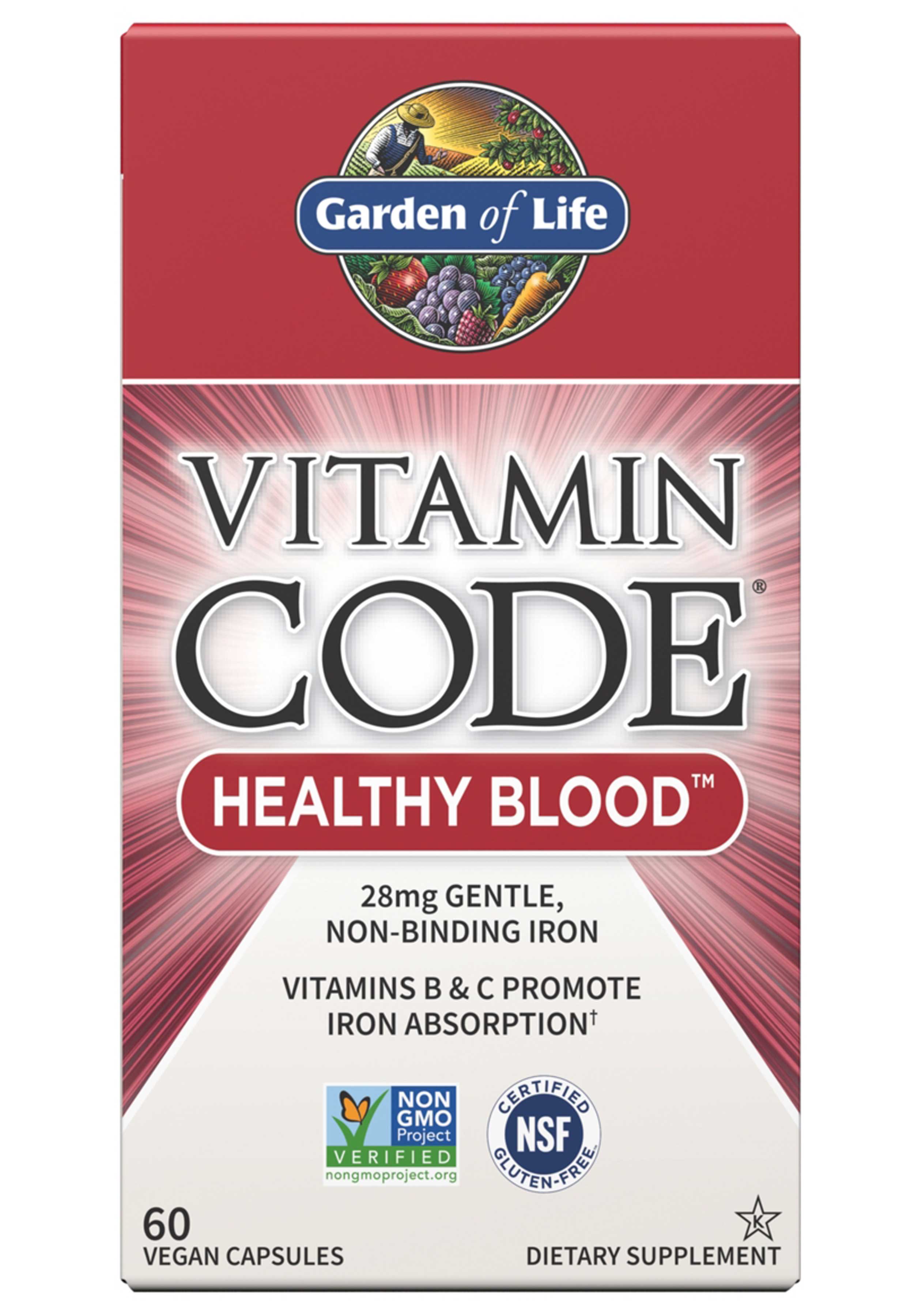 Garden of Life Vitamin Code Healthy Blood