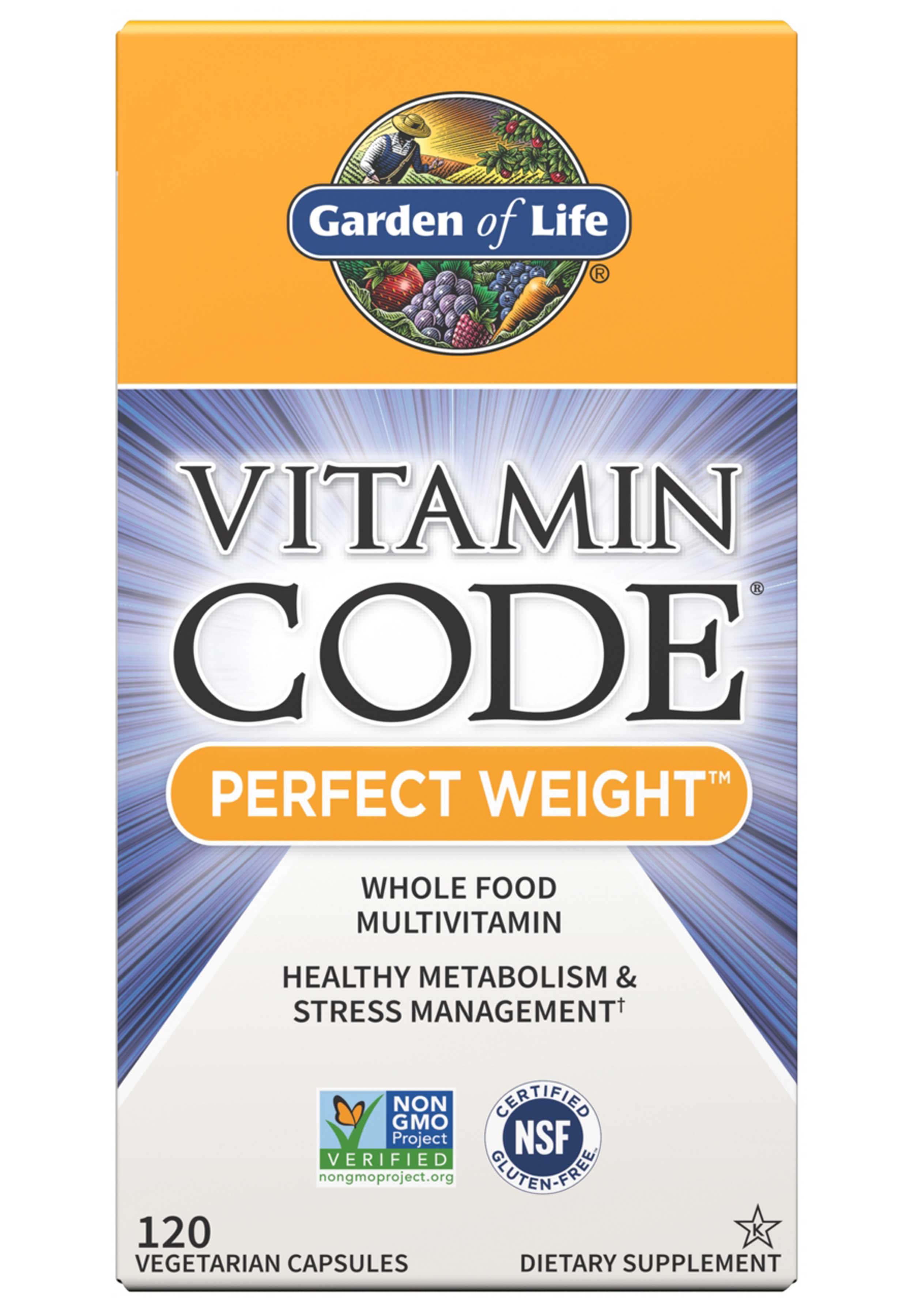 Garden of Life Vitamin Code Perfect Weight Multivitamin
