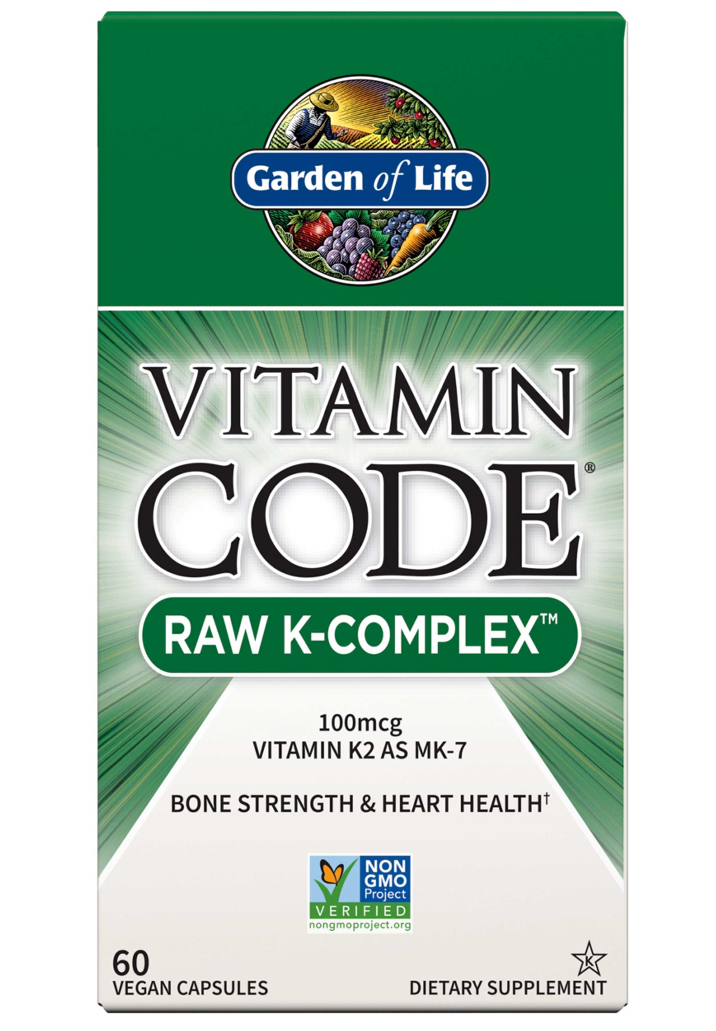 Garden of Life Vitamin Code RAW K-Complex