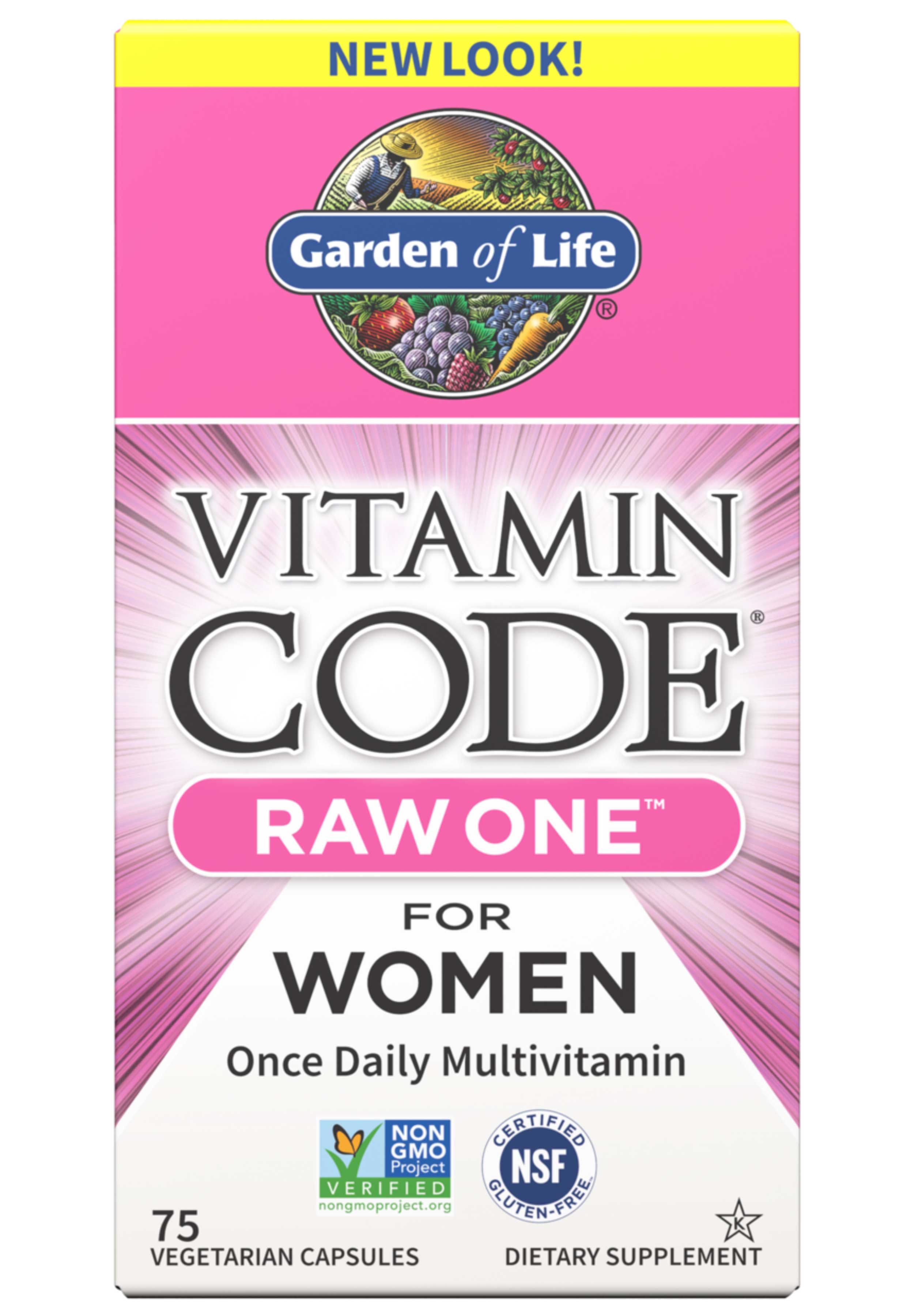 Garden of Life Vitamin Code RAW ONE for Women