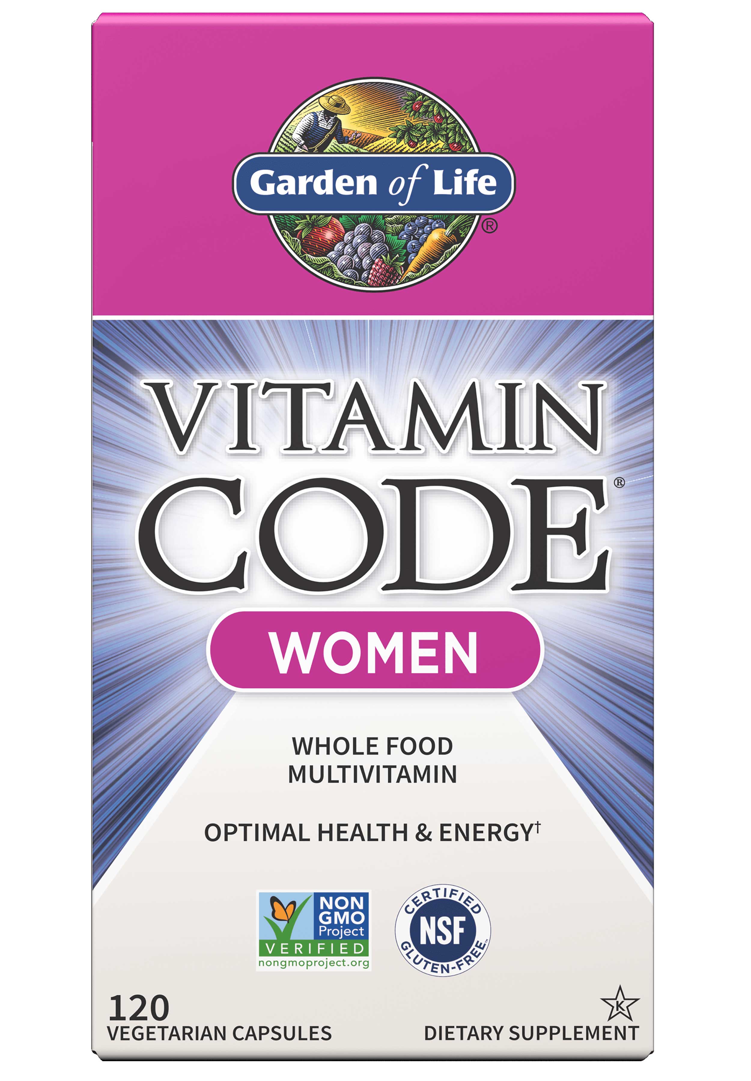 Garden of Life Vitamin Code RAW Women's Multivitamin