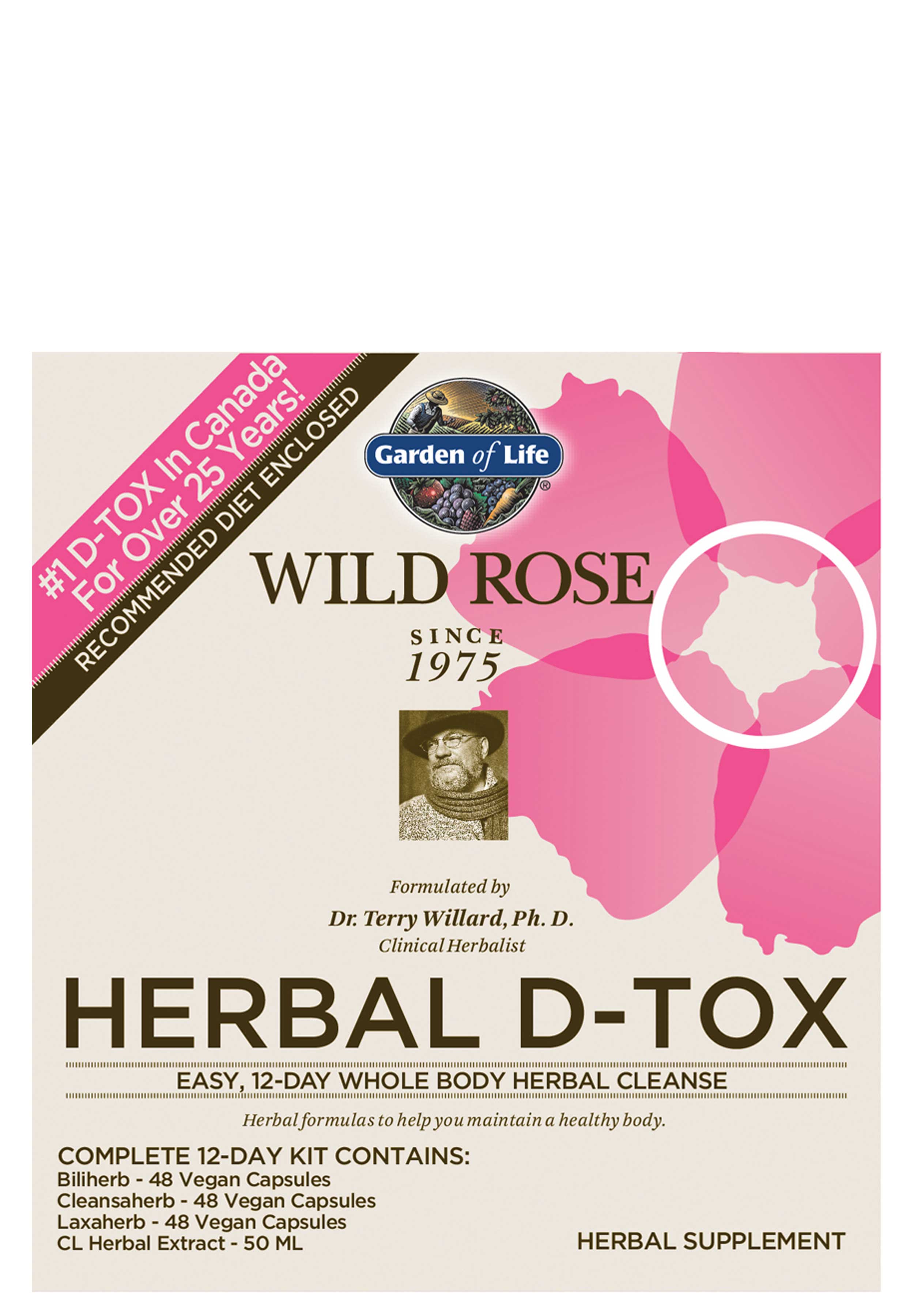 Garden of Life Wild Rose Herbal D-Tox