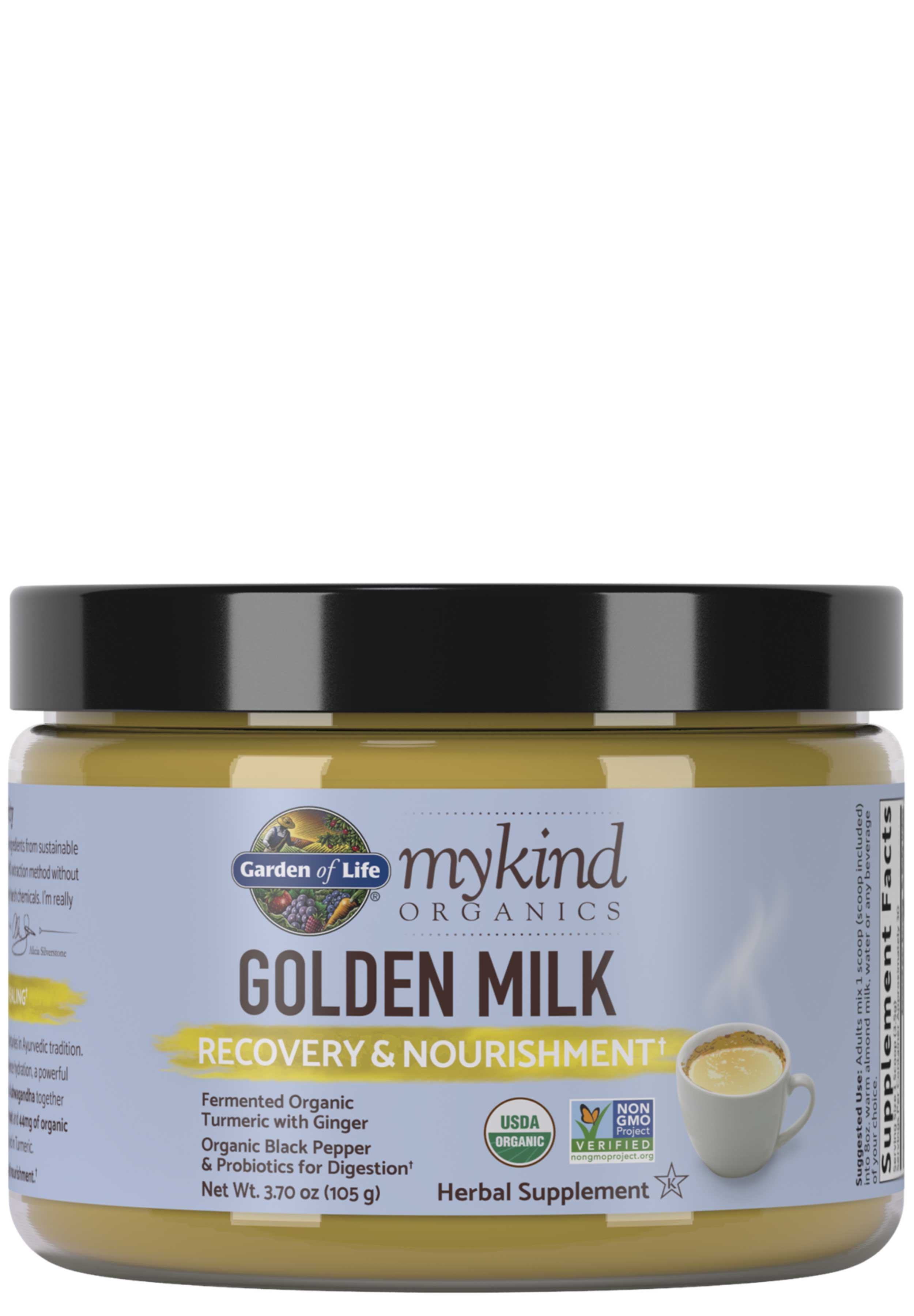 Garden of Life mykind Organics Golden Milk Powder