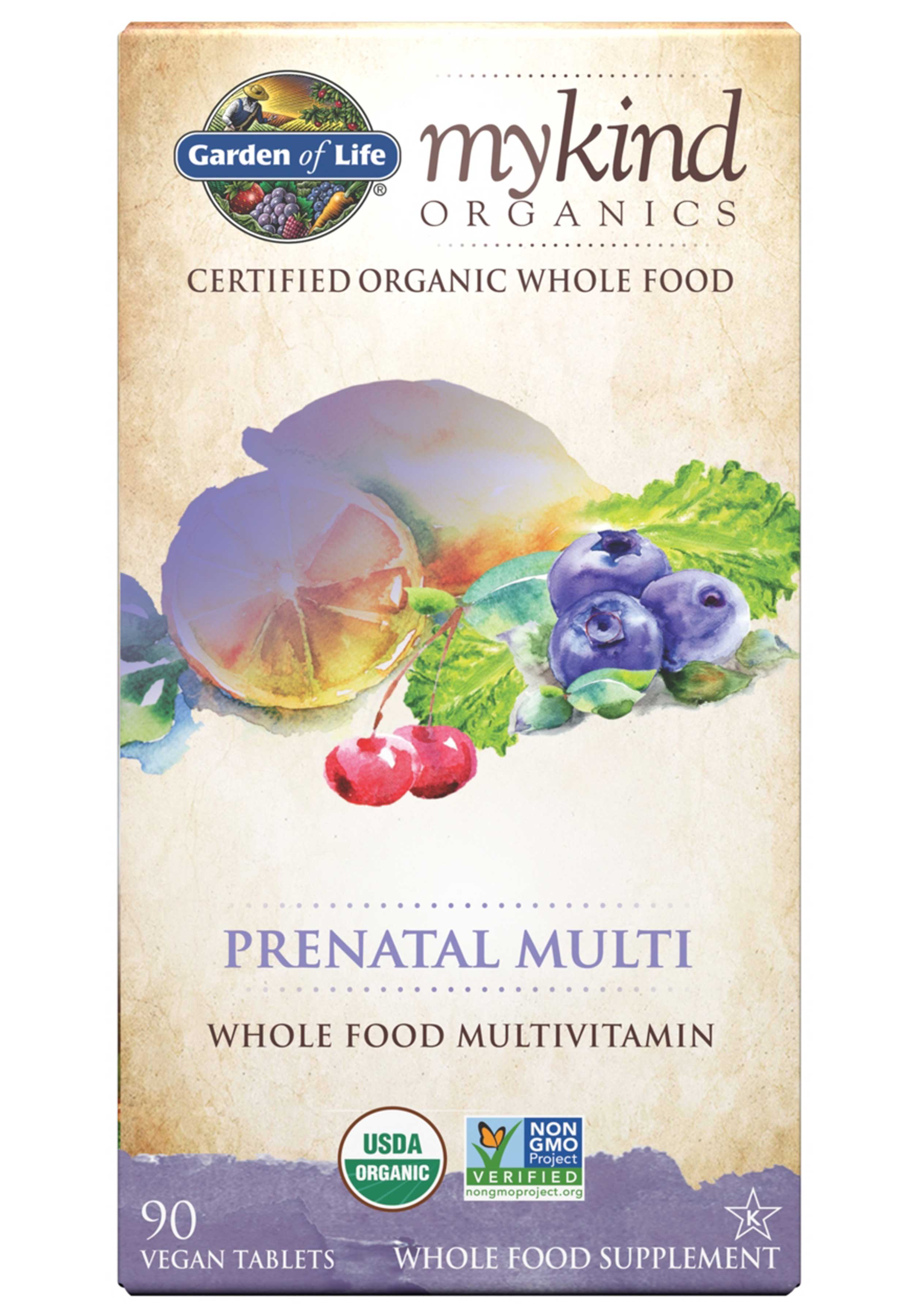 Garden of Life mykind Organics Prenatal Multivitamin