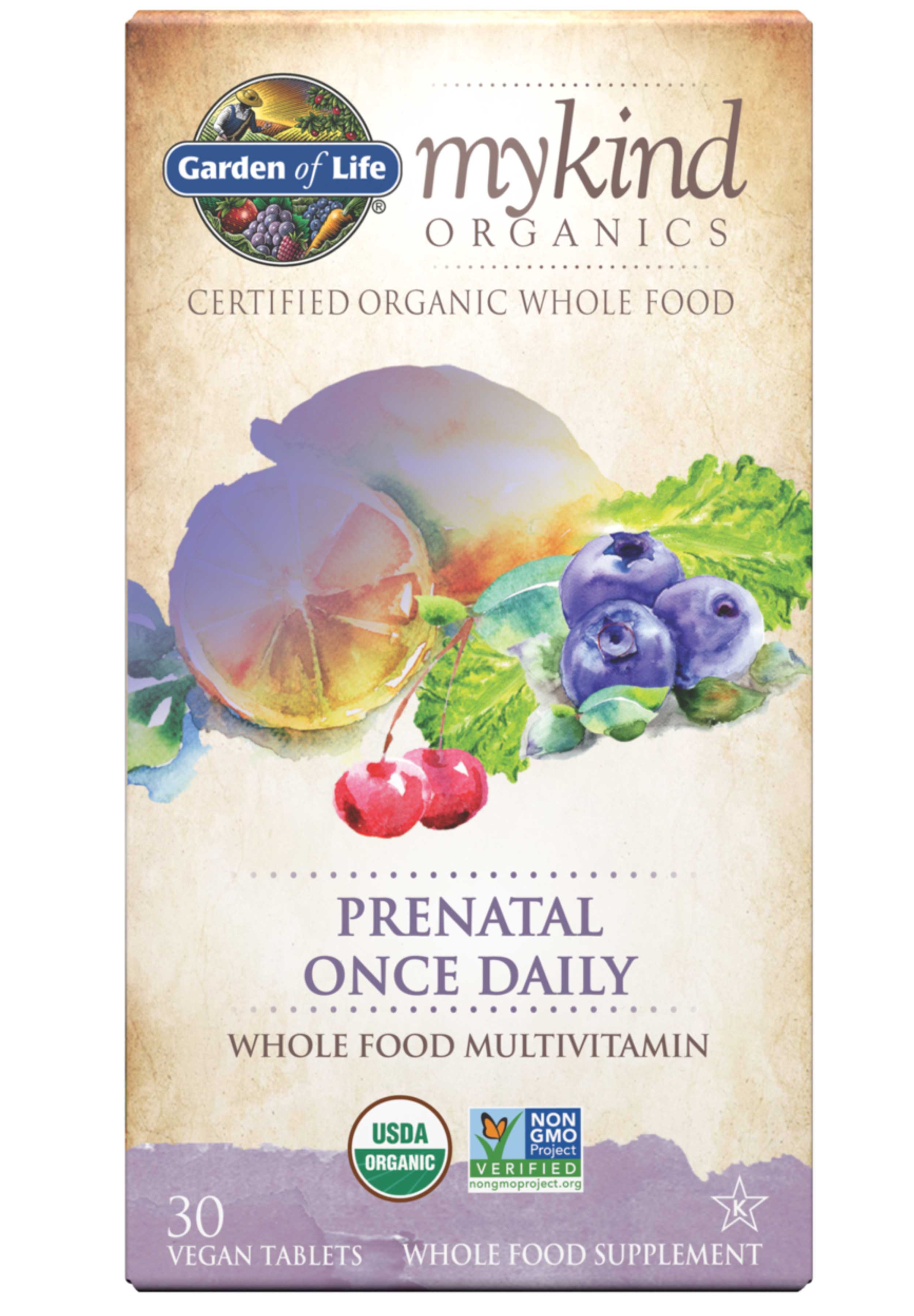 Garden of Life mykind Organics Prenatal Once Daily