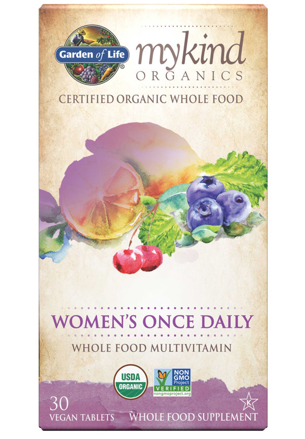 Garden of Life mykind Organics Women's Once Daily Multivitamin