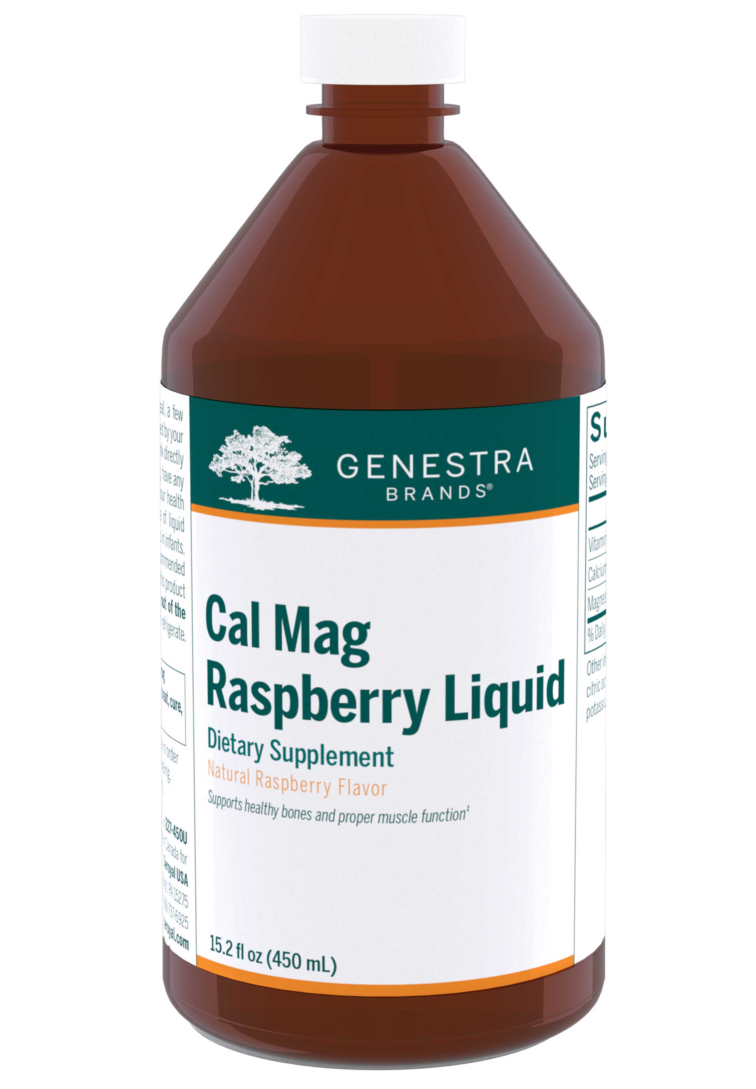 Genestra Brands Cal Mag Raspberry Liquid