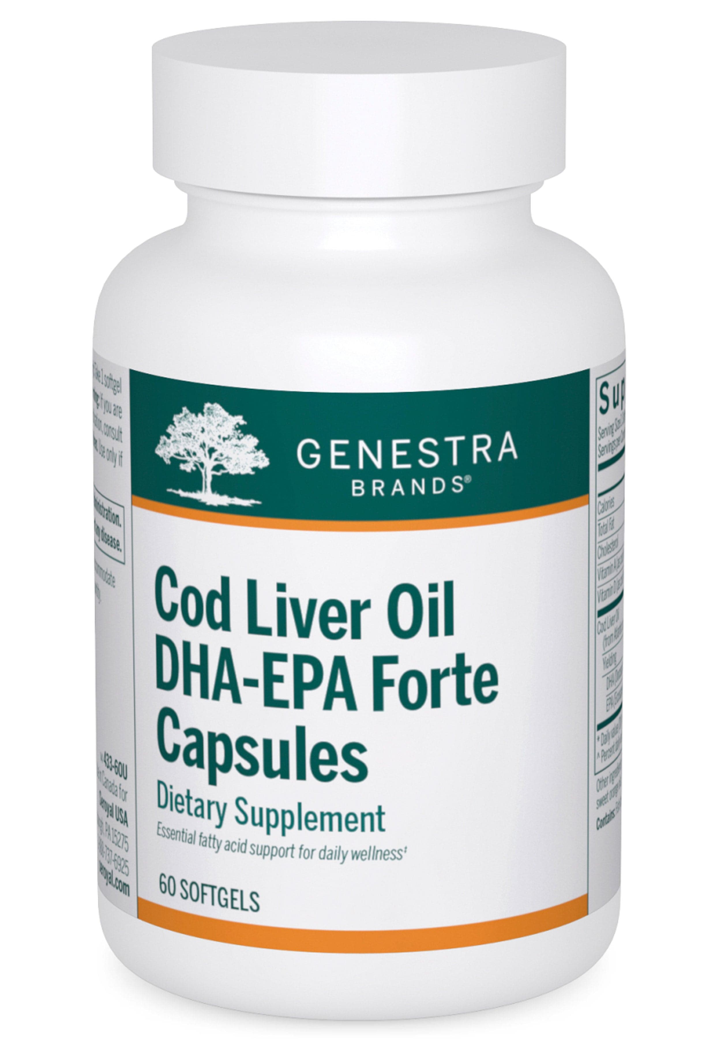 Genestra Brands Cod Liver Oil DHA-EPA Forte Capsules