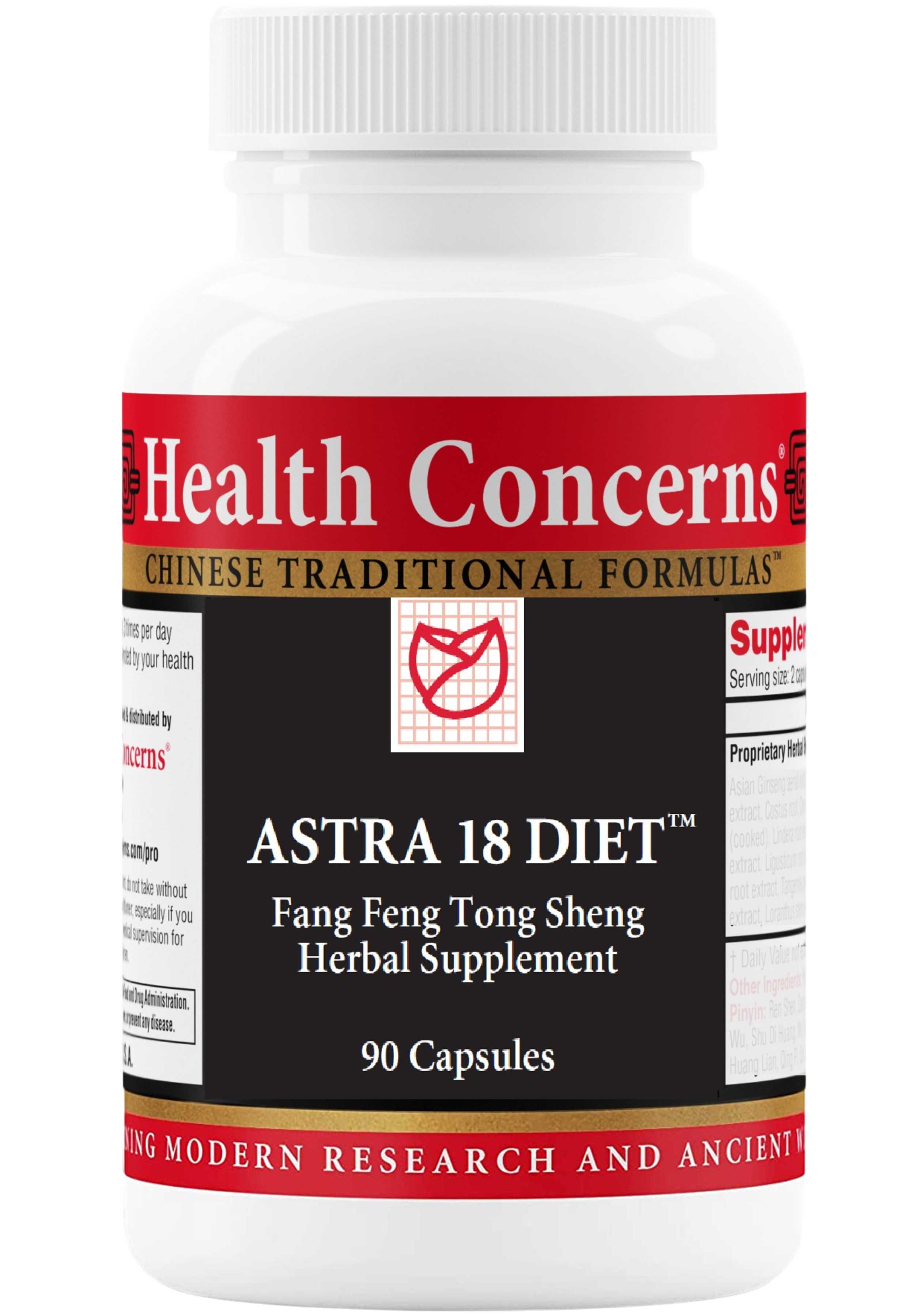 Health Concerns Astra 18 Diet
