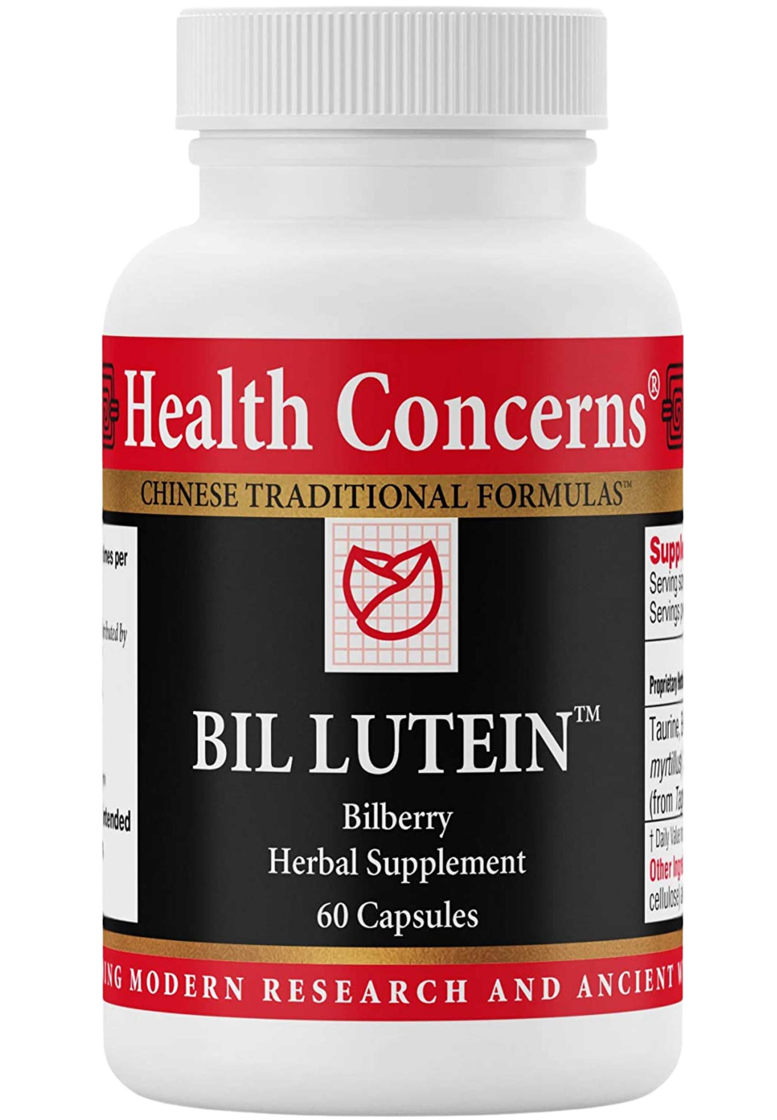 Health Concerns Bil Lutein
