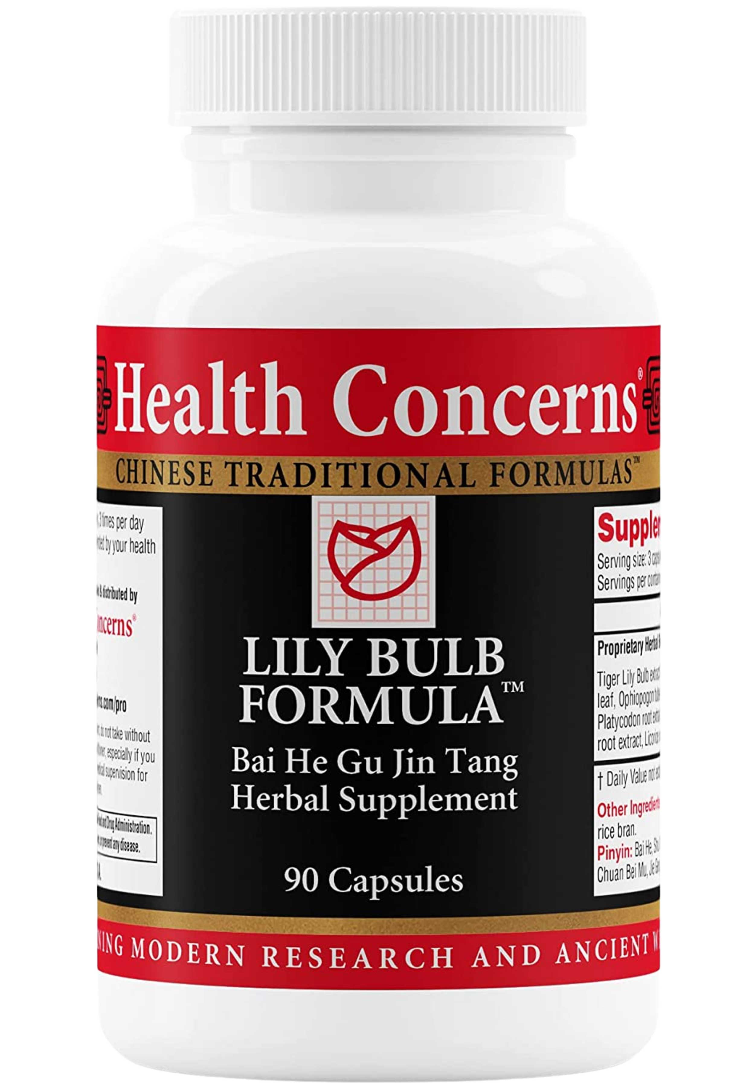 Health Concerns Lily Bulb
