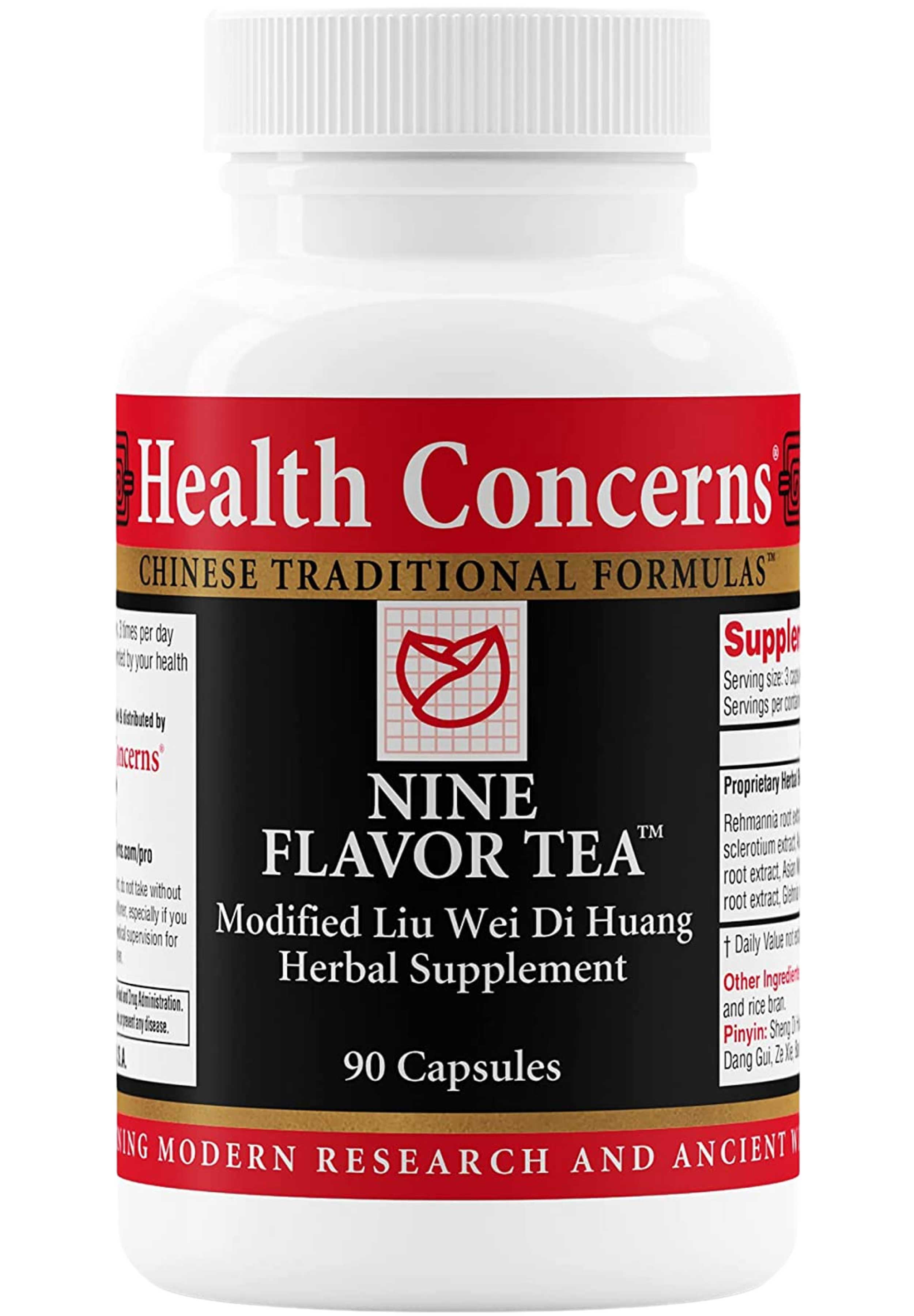 Health Concerns Nine Flavor Tea